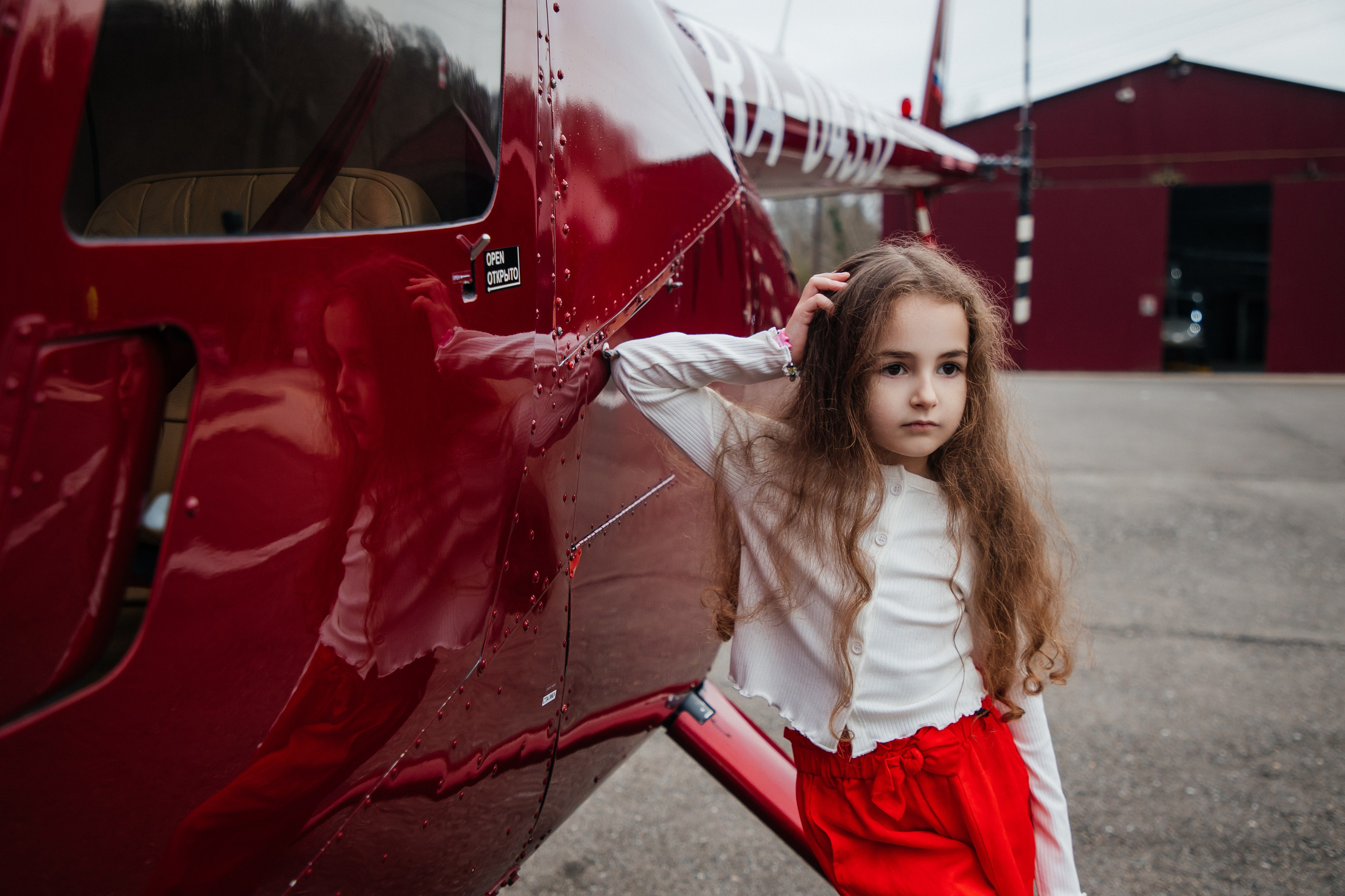 Aviation Style. Efimova Model Agency
