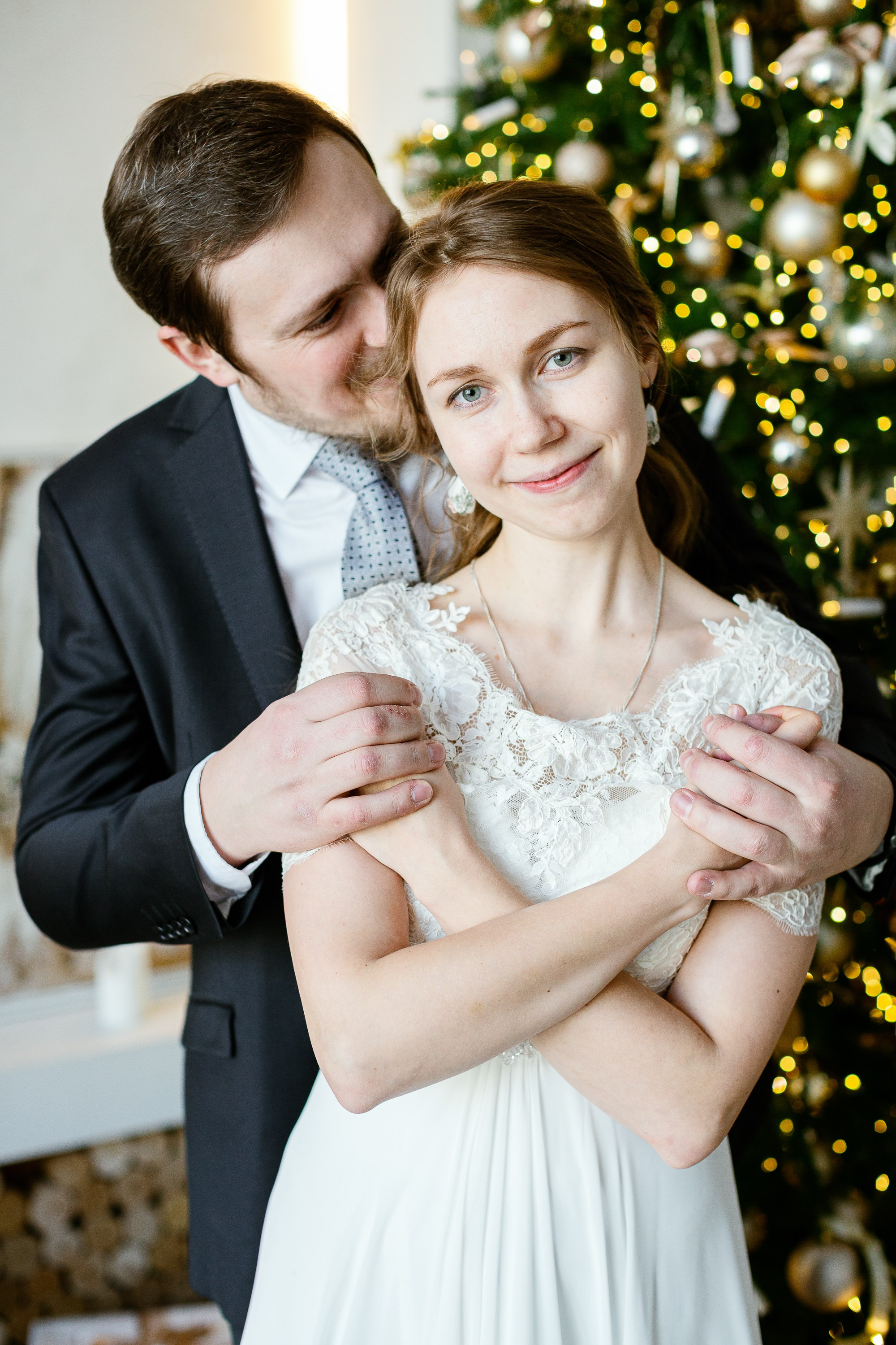 Новогодняя фотосессия в студии