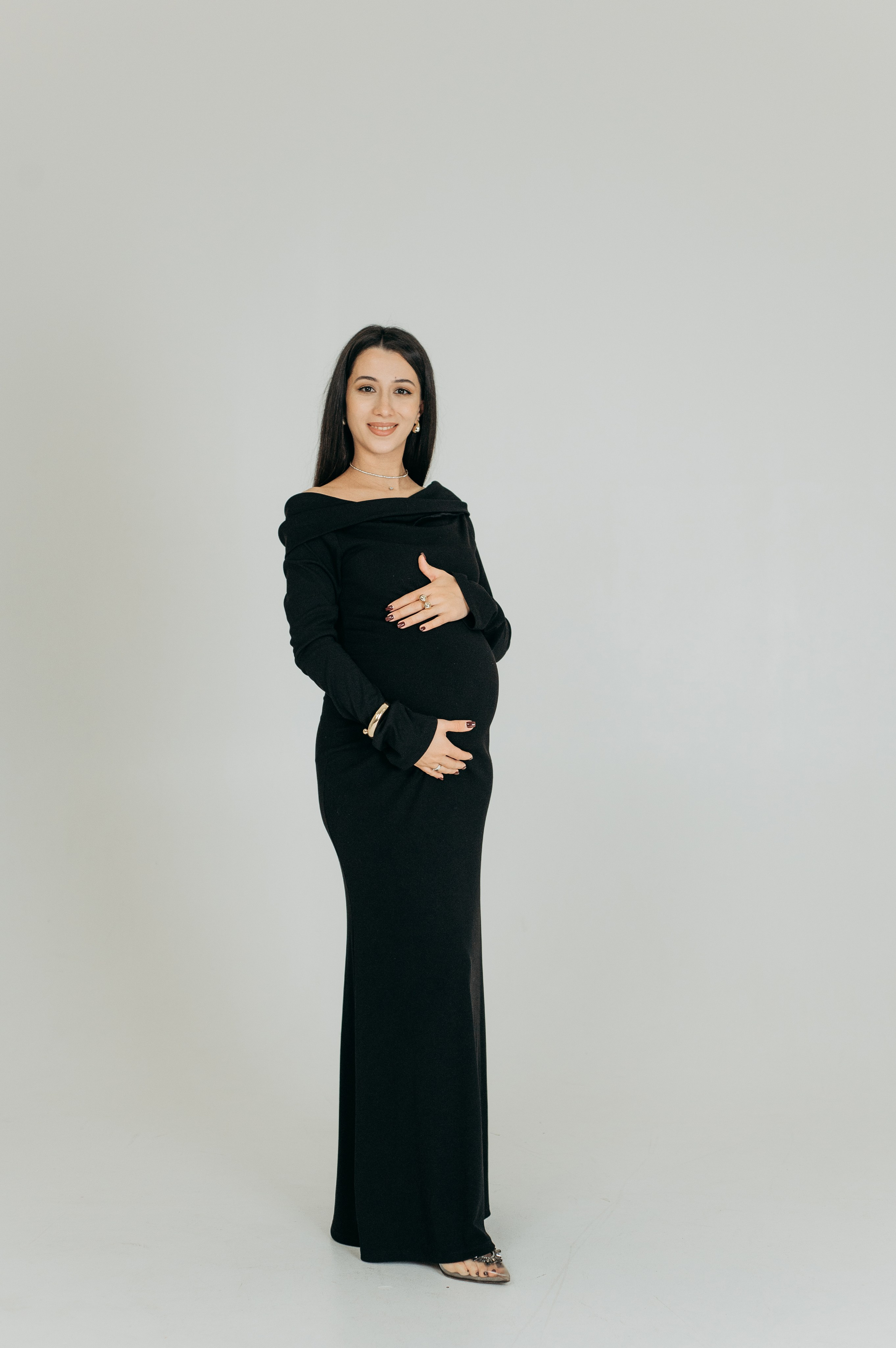 Семейная фотосессия на циклораме. Семейный и свадебный фотограф в Санкт-Петербурге Юлия Мельникова