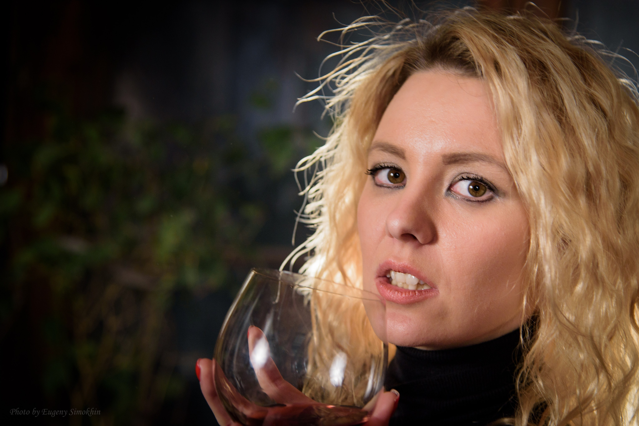 Женский портрет. Фотограф Евгений Симохин