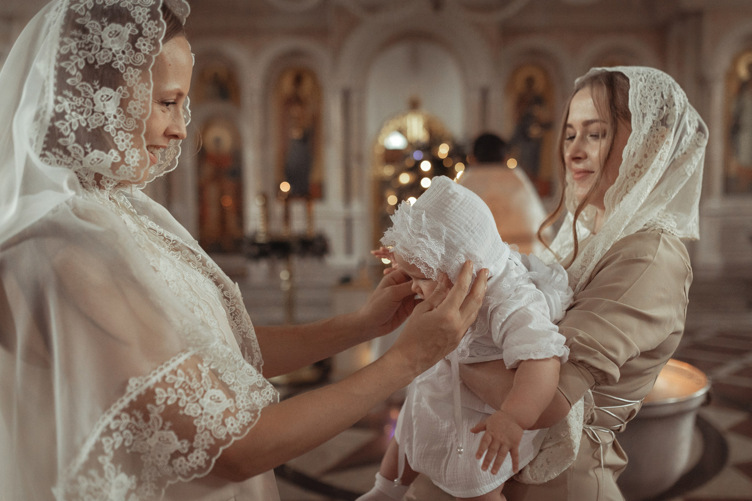 Таинство Крещение Ксении. Храм Александра Невского. Славянск н/К. Фотограф на Крещение и Венчание Краснодарский край — Гранкина Юлия