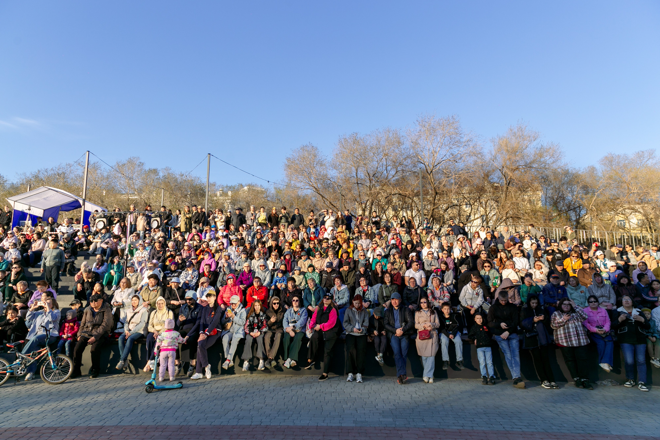 Концерт приуроченный к празднованию 80 лет победл. Свадебный и семейный фотограф в Улан-Удэ