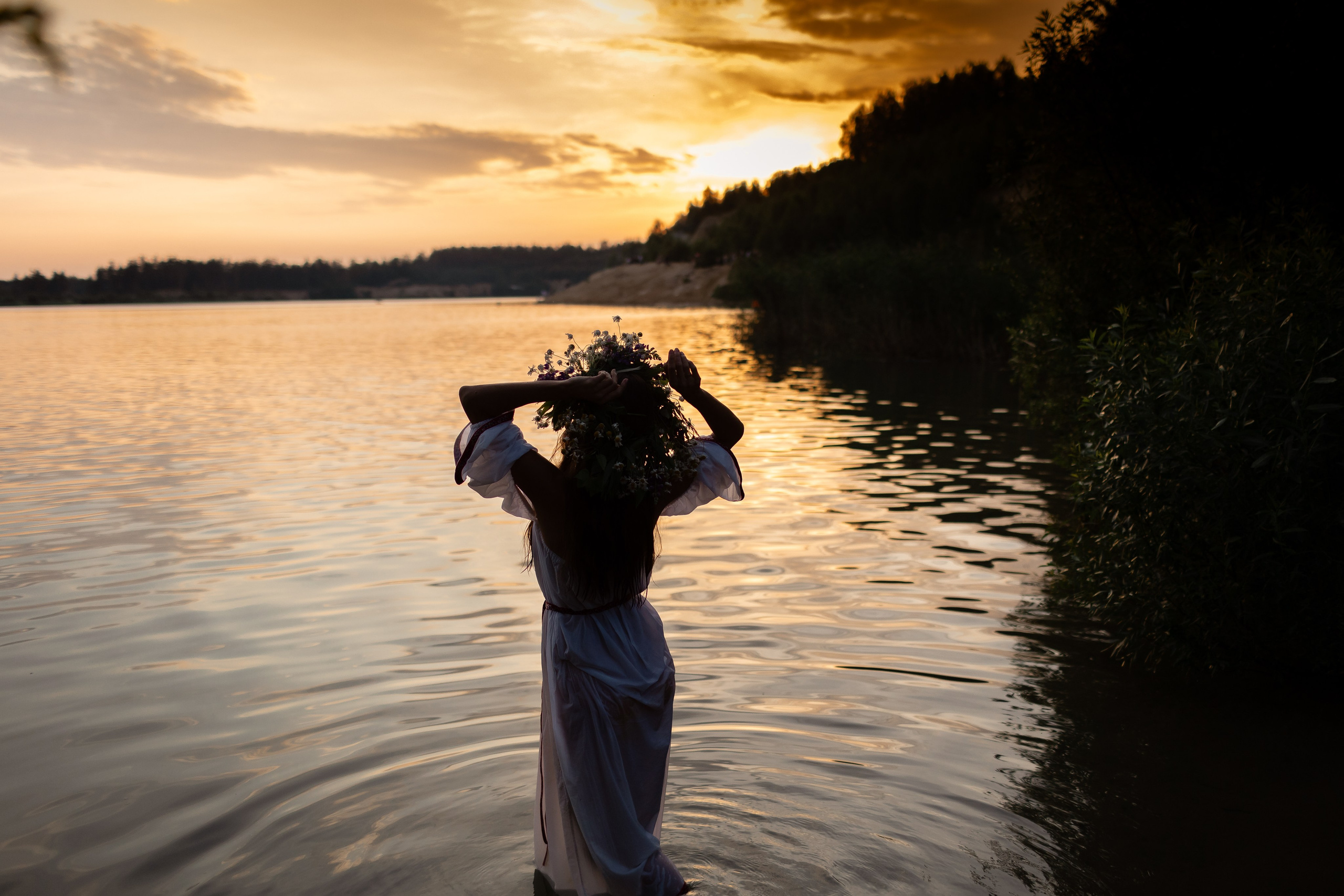 Сьемка ко дню Ивана Купалы. Свадебный и семейный фотограф Спб Бошман Ирина