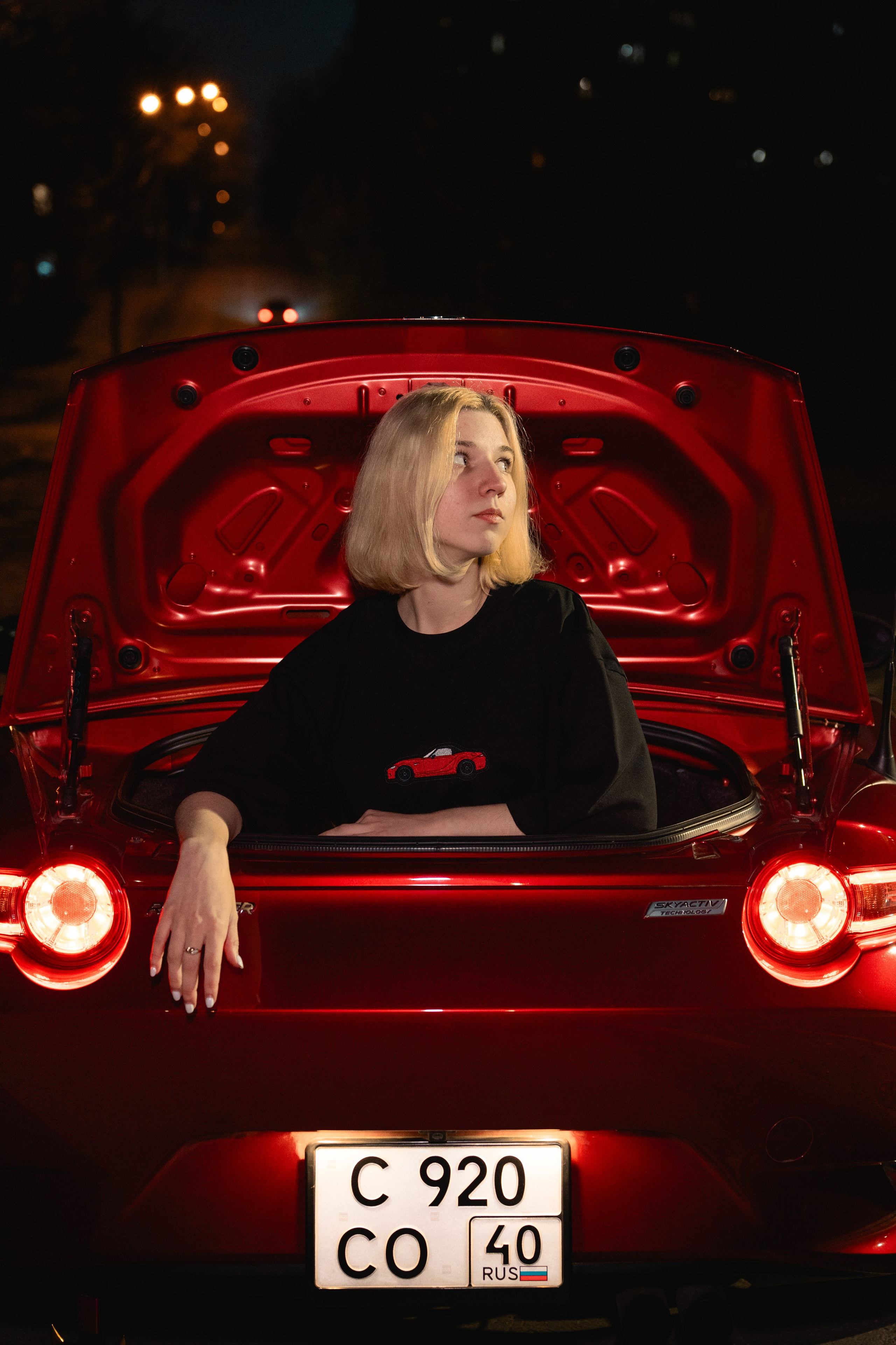 Фотографии футболок Cotton Cars и Mazda MX-5