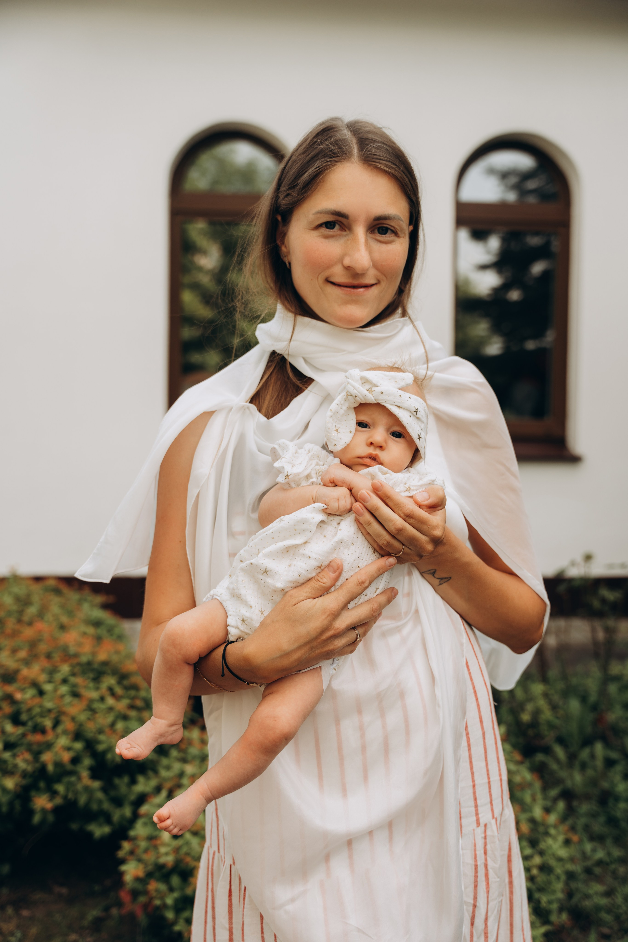 Крещении Есении. Фотограф Мария Миллс | Минск