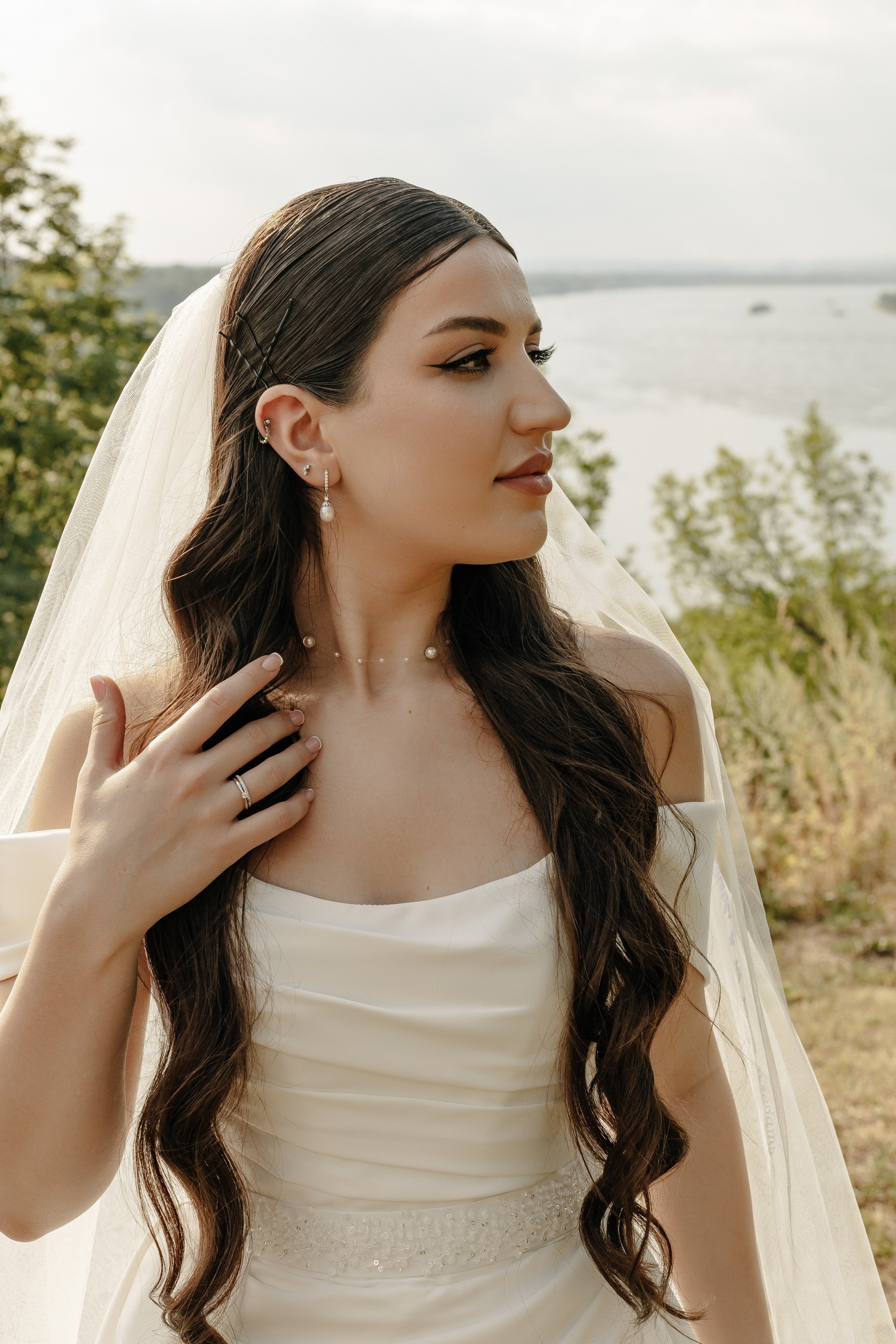 Роспись и съемка на откосе — Фатима и Кирилл. Свадебный фотограф в Нижнем Новгороде Генеральская Ира