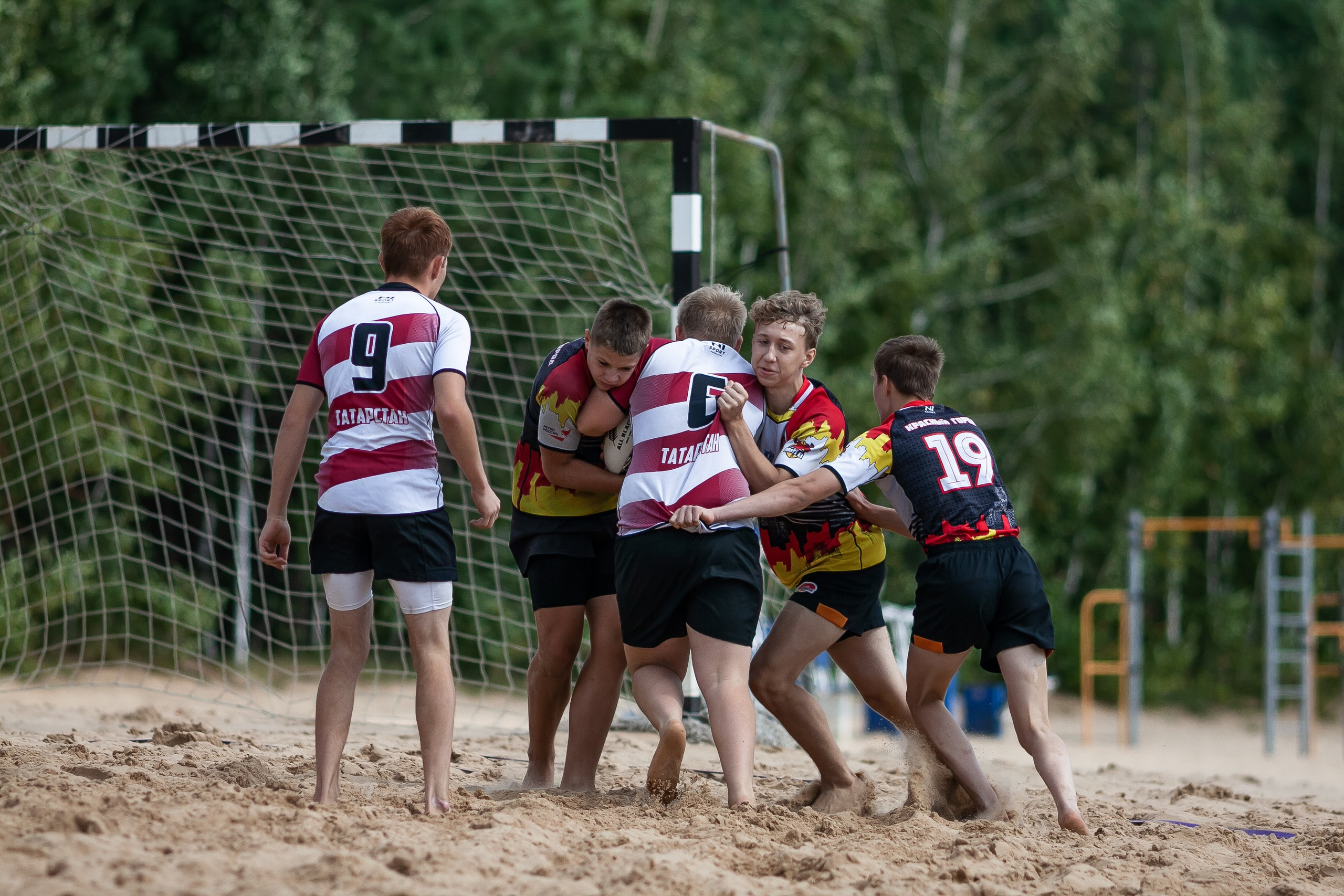 «Кубок «Молота» по пляжному Регби. Фотография