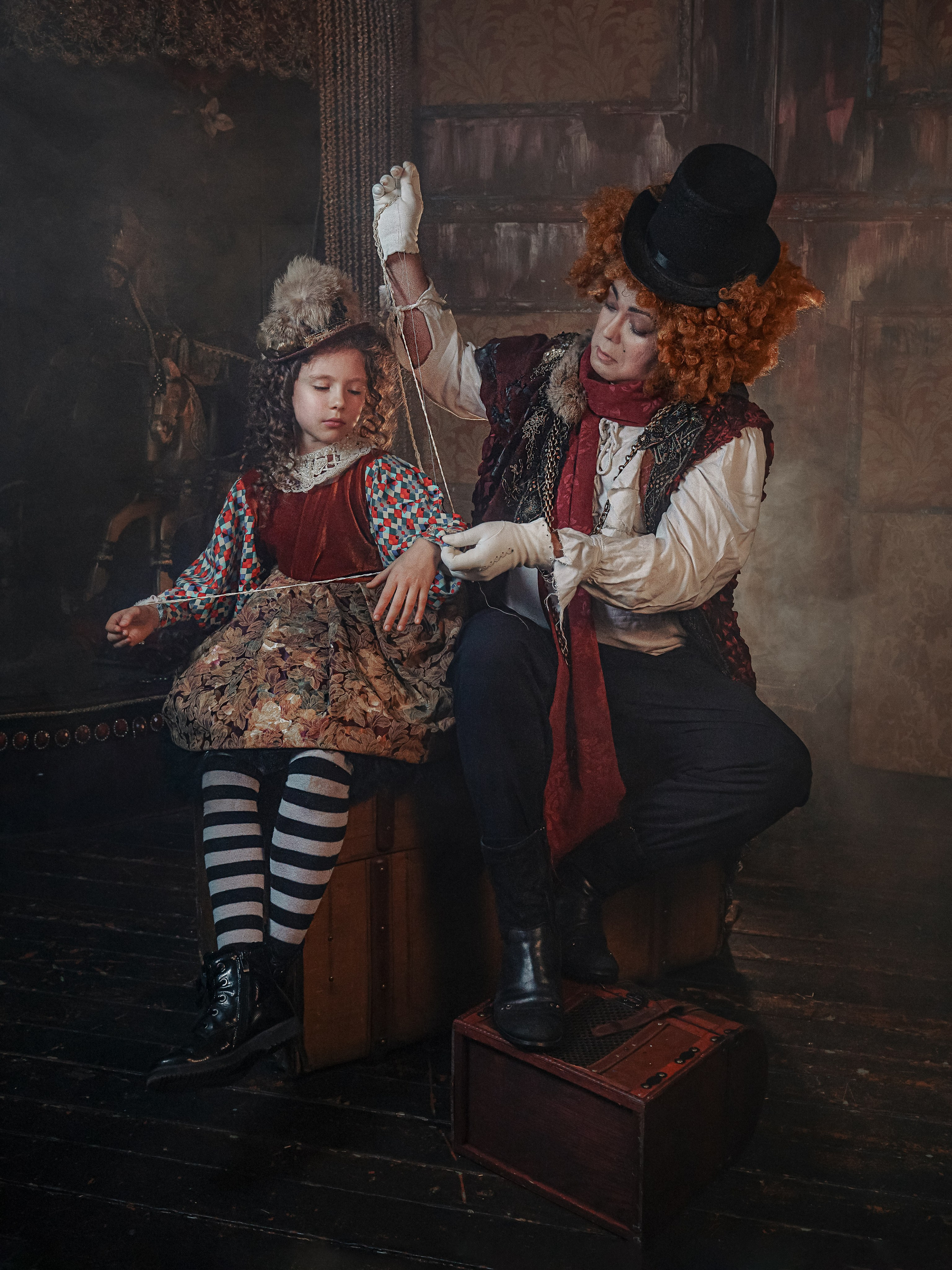 Тематическая стилизованная фотосессия. Трубинова Екатерина | Семейный фотограф | Москва