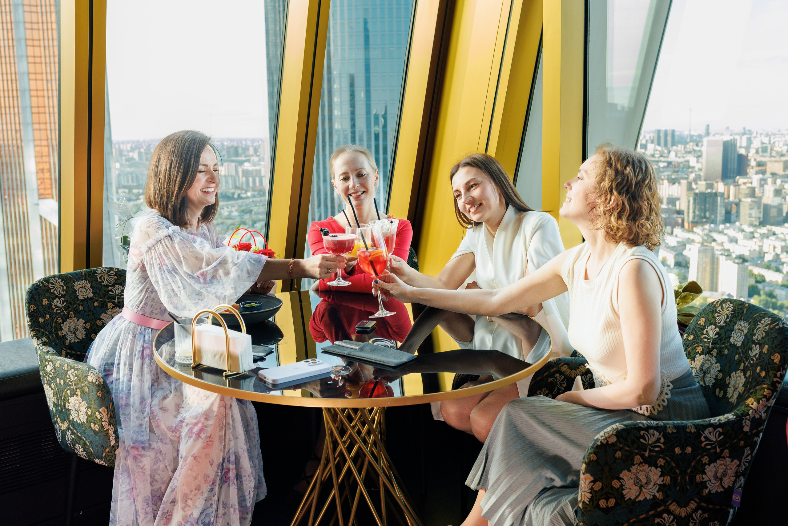 День рождения в Москва Сити. Фотограф и режиссер Московко Екатерина