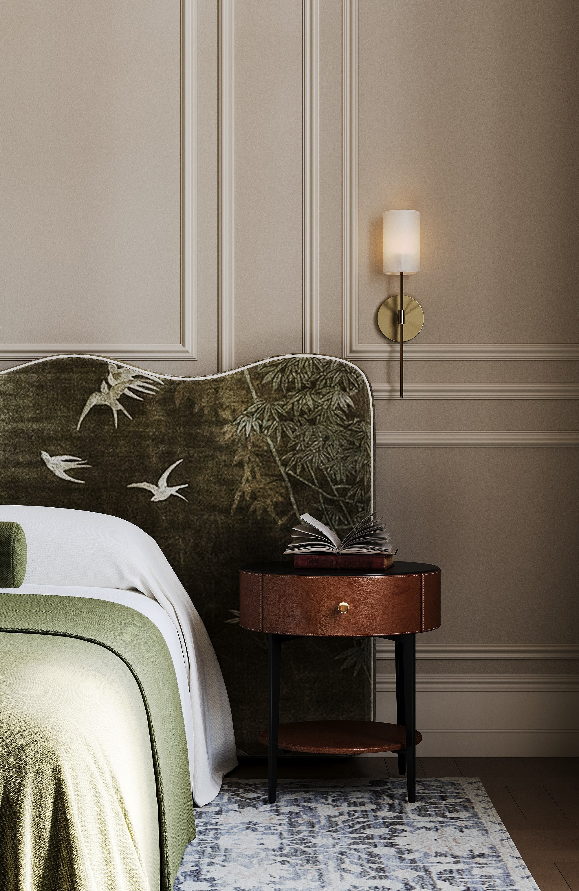 18 m² СПАЛЬНЯ. 3d визуализатор