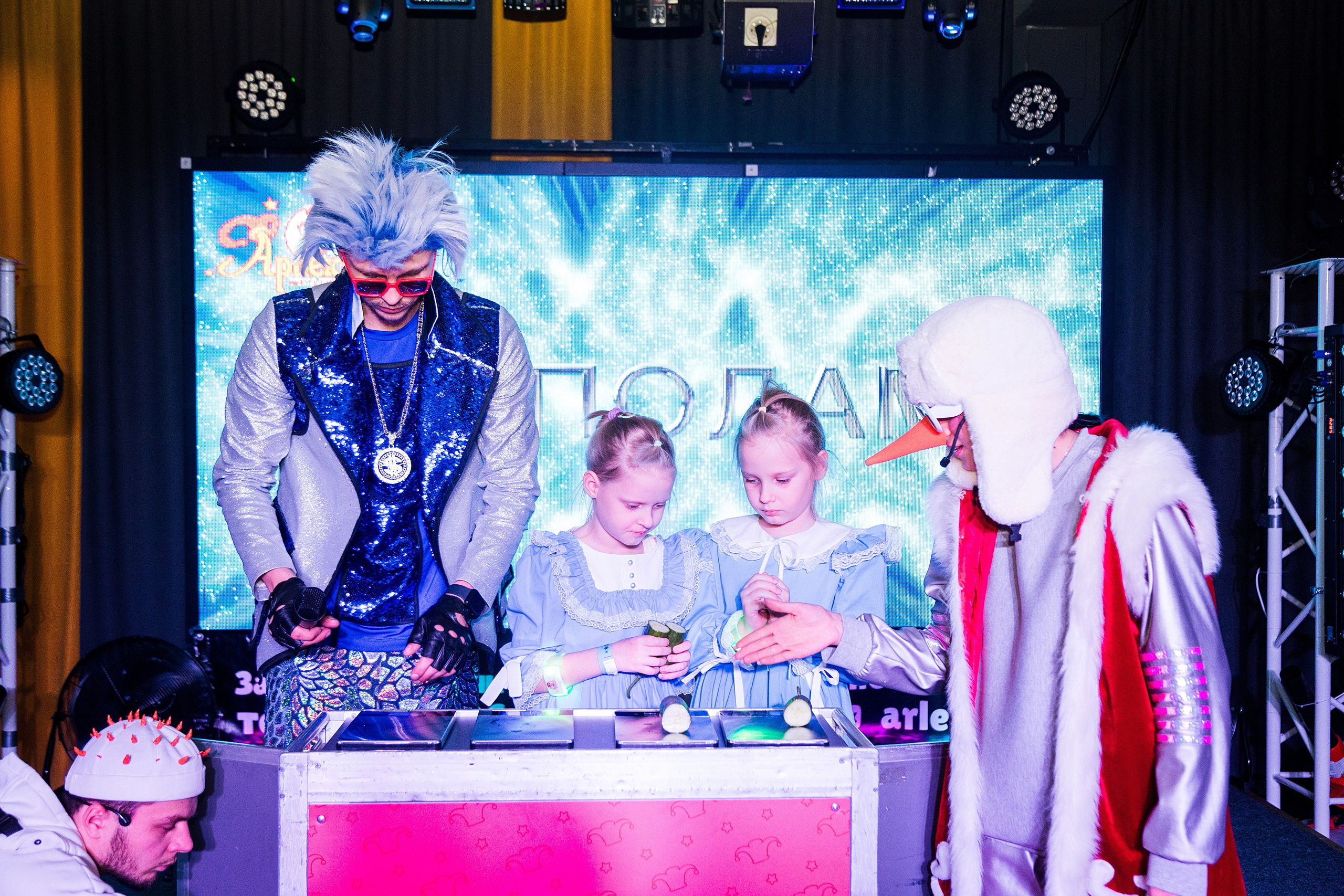 Новогодние утренники. Детский фотограф видеограф в Хабаровске Михаил Орлов