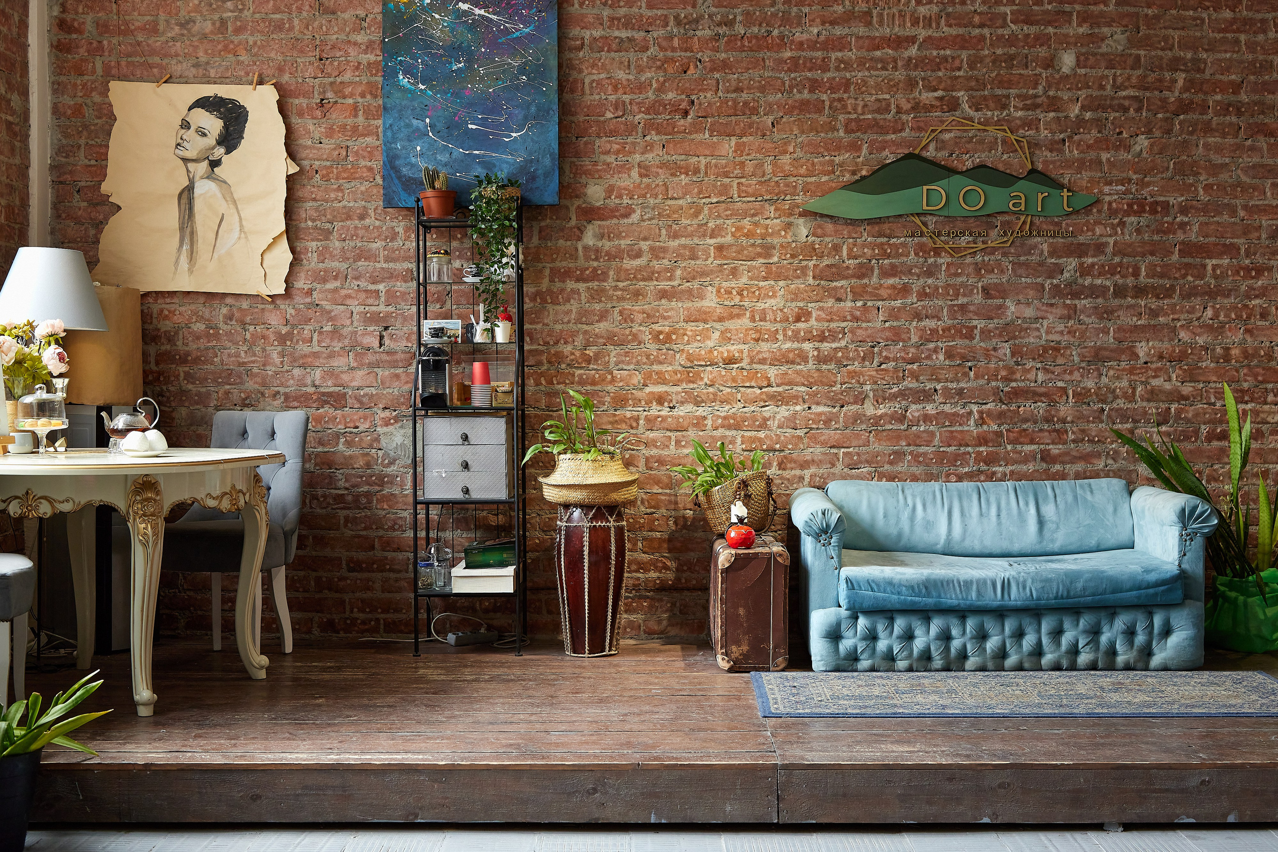 Творческая студия для взрослых Loft room. Фотограф Анастасия Леонтьева Санкт-Петербург