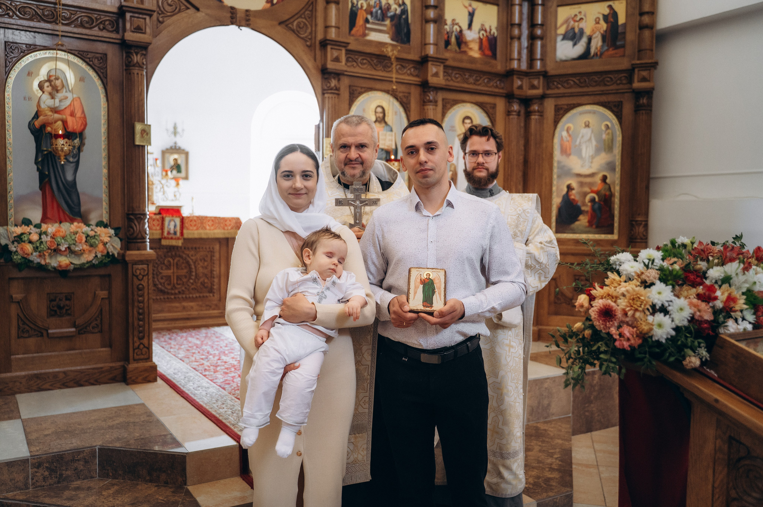 Крещение Мирона (Храм Преображения Господня). Семейный фотограф в Минске Дарья Дреко