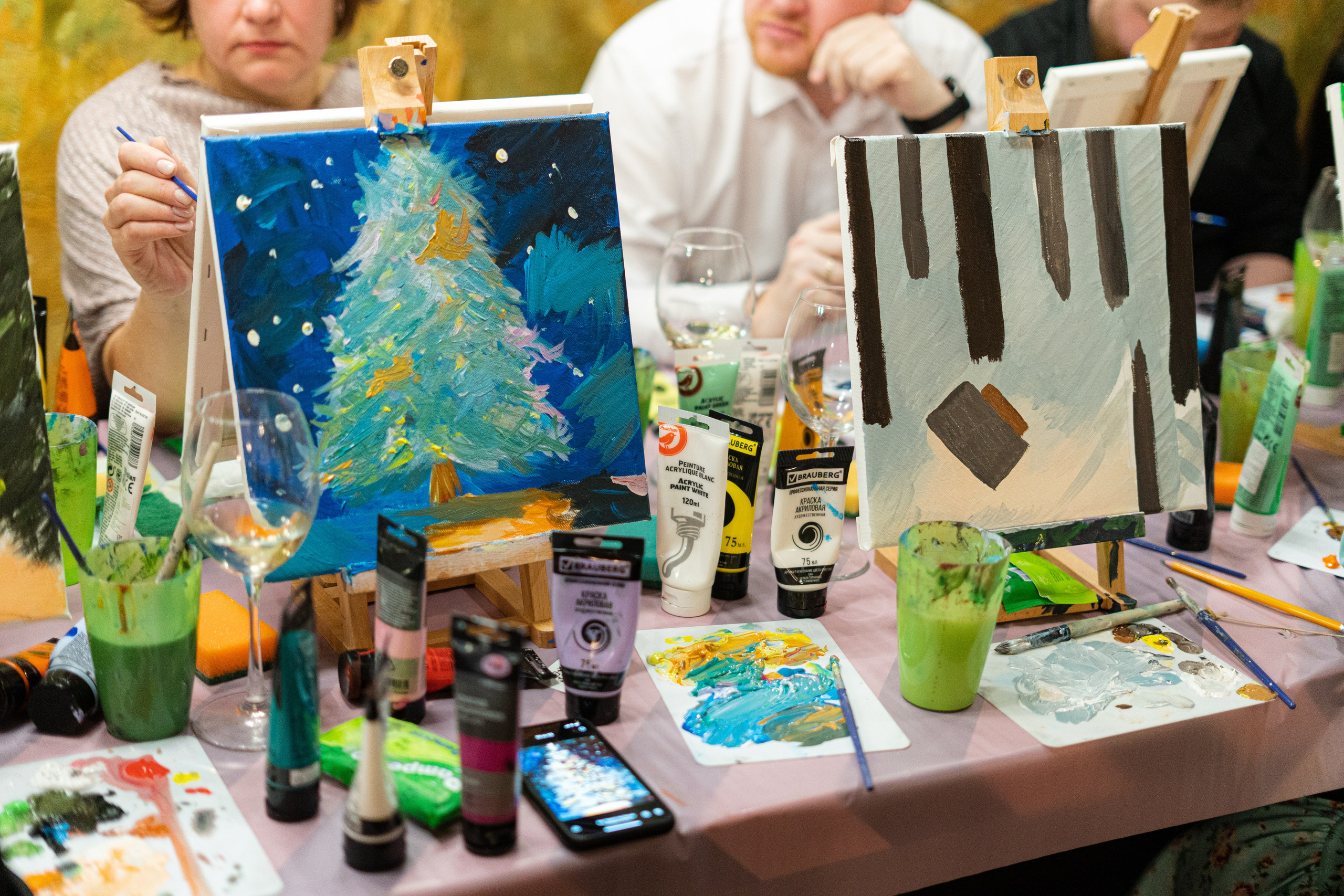 Корпоратив Teach Me Art 2. Портретный фотограф в Москве и Санкт-Петербурге Арина Чех