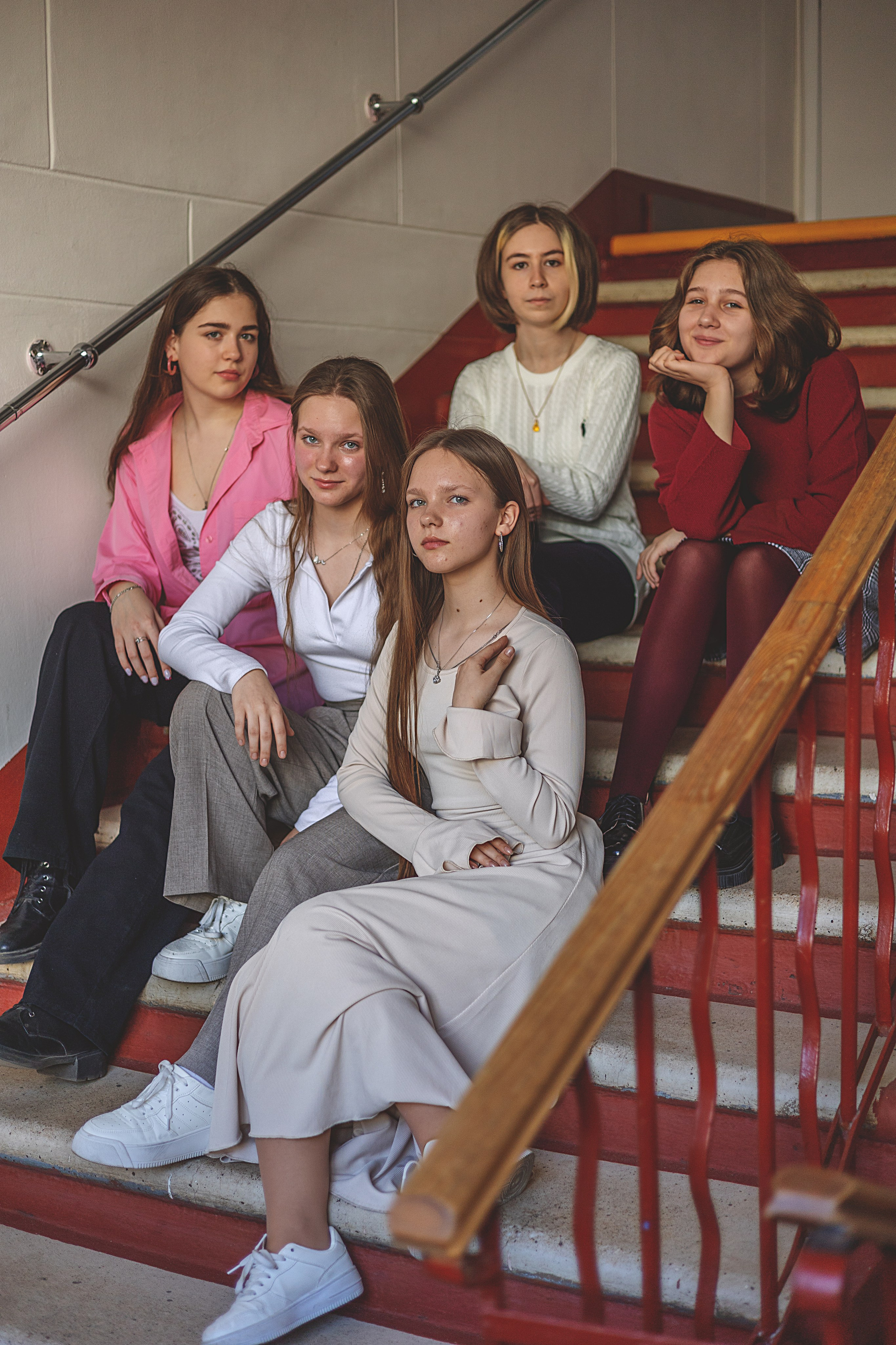 Фотосессия в школе для 9-11 классов