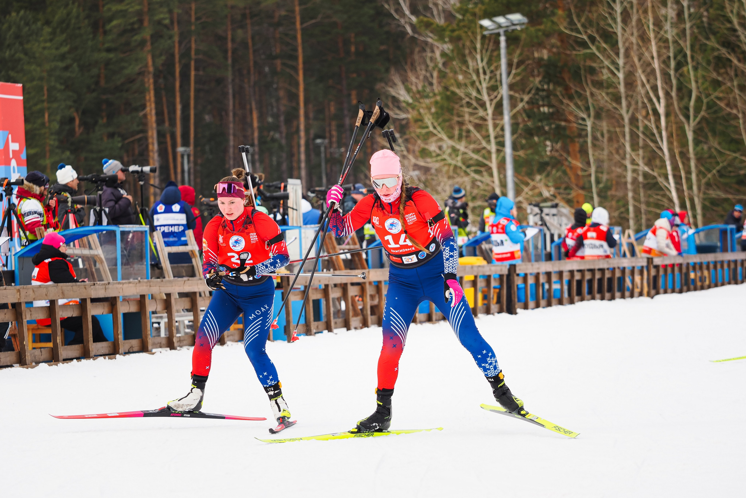 Биатлон / Первенство России. Репортажный фотограф Алексей Козьмин