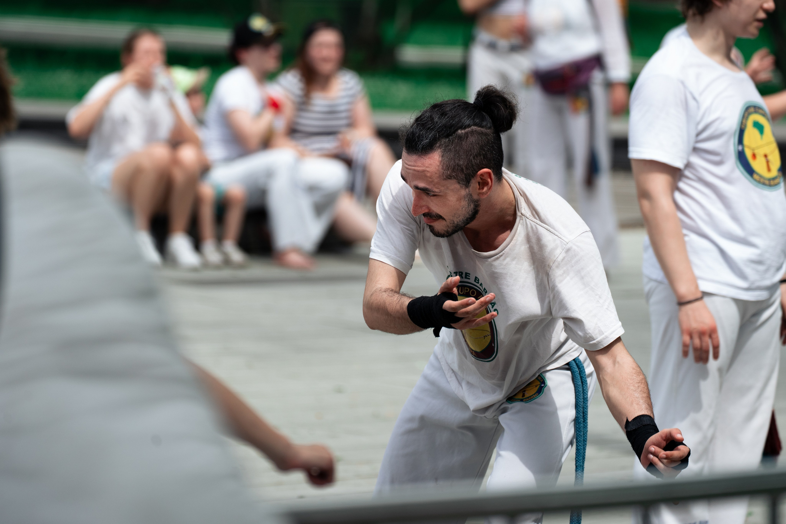 Открытый класс AXE Capoeira на фестивале неолимписких видов спорта на ВДНХ 2025 г:. Фотограф в Москве Ткаченко Владимир
