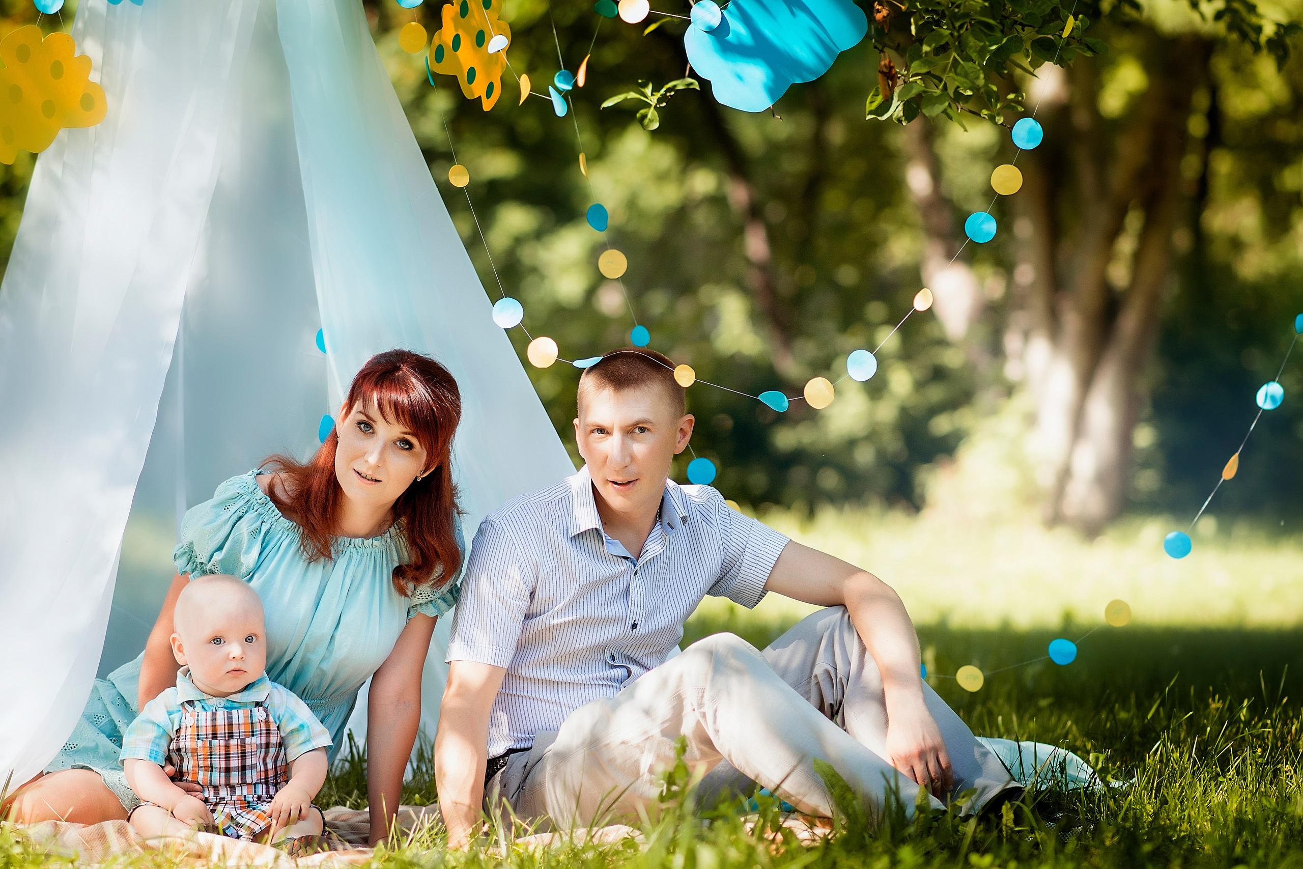 Семейная съёмка на природе. Семейный фотограф г. Новокузнецк Юлия Машникова