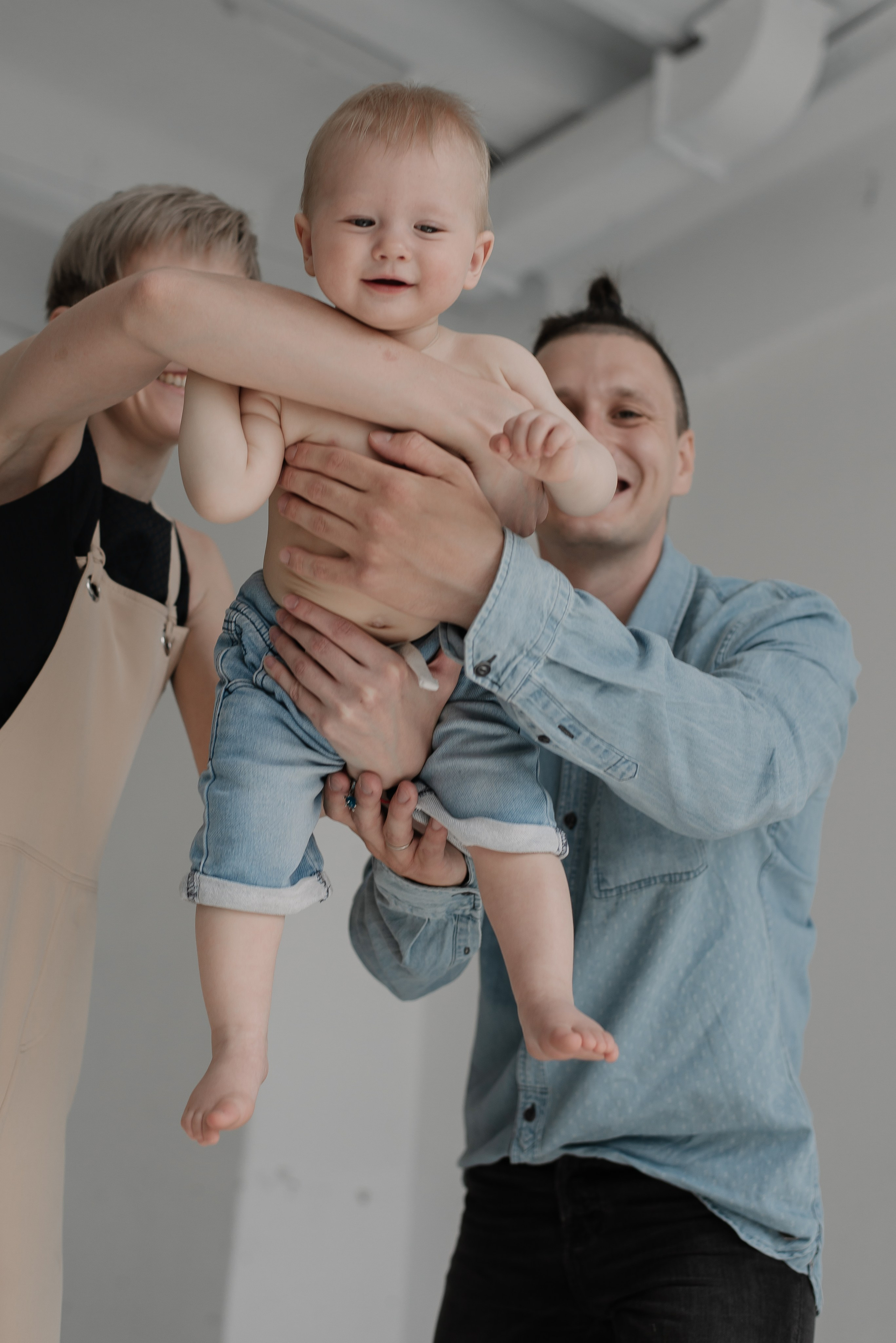 Родион, Ольга и Елисей. Портретный фотограф Ксения Люндовская