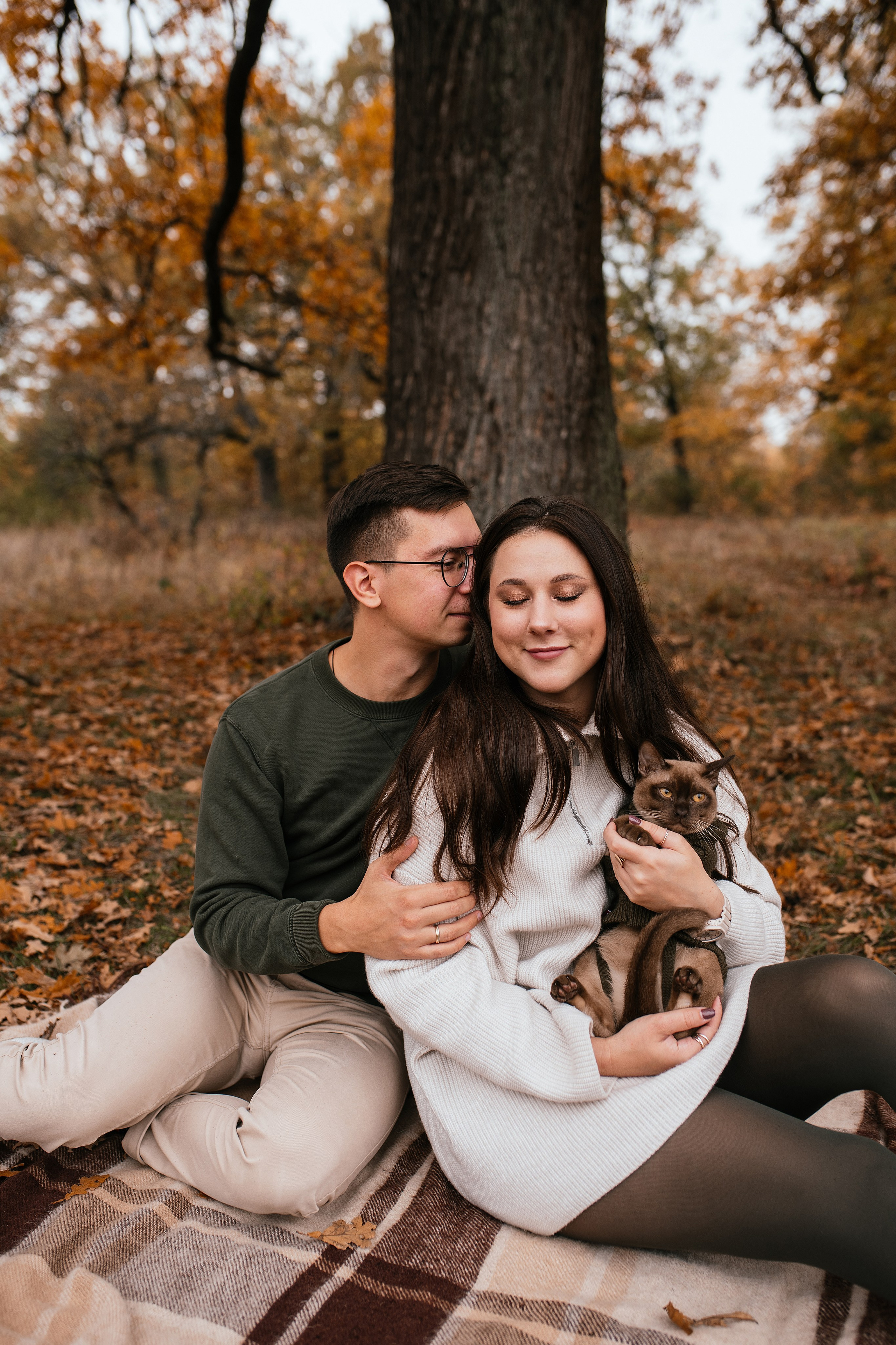 Осенний фотодень Саша и Максим. Свадебный, семейный фотограф в Рязани Лена Брант