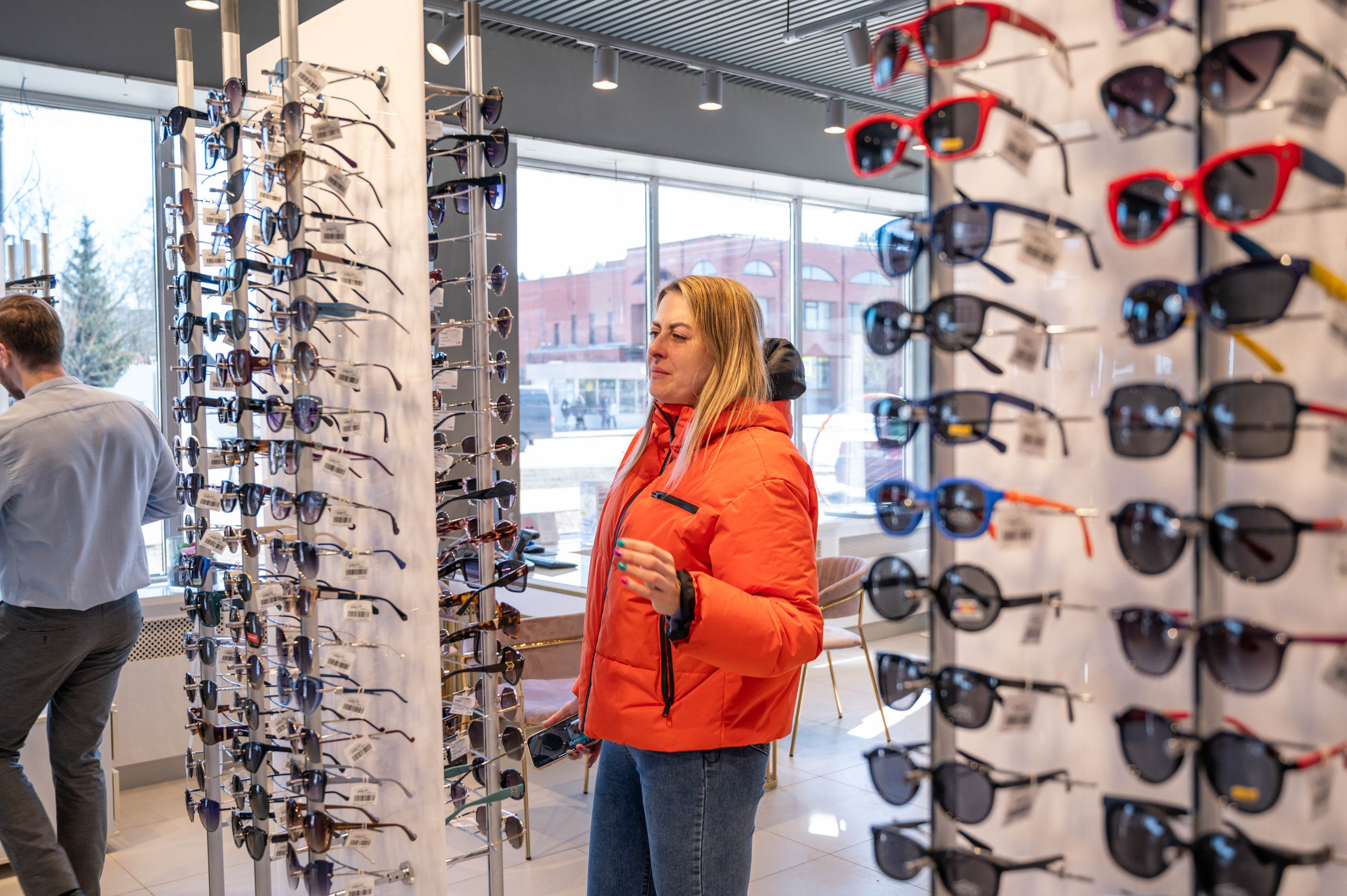 Съёмка открытия оптики