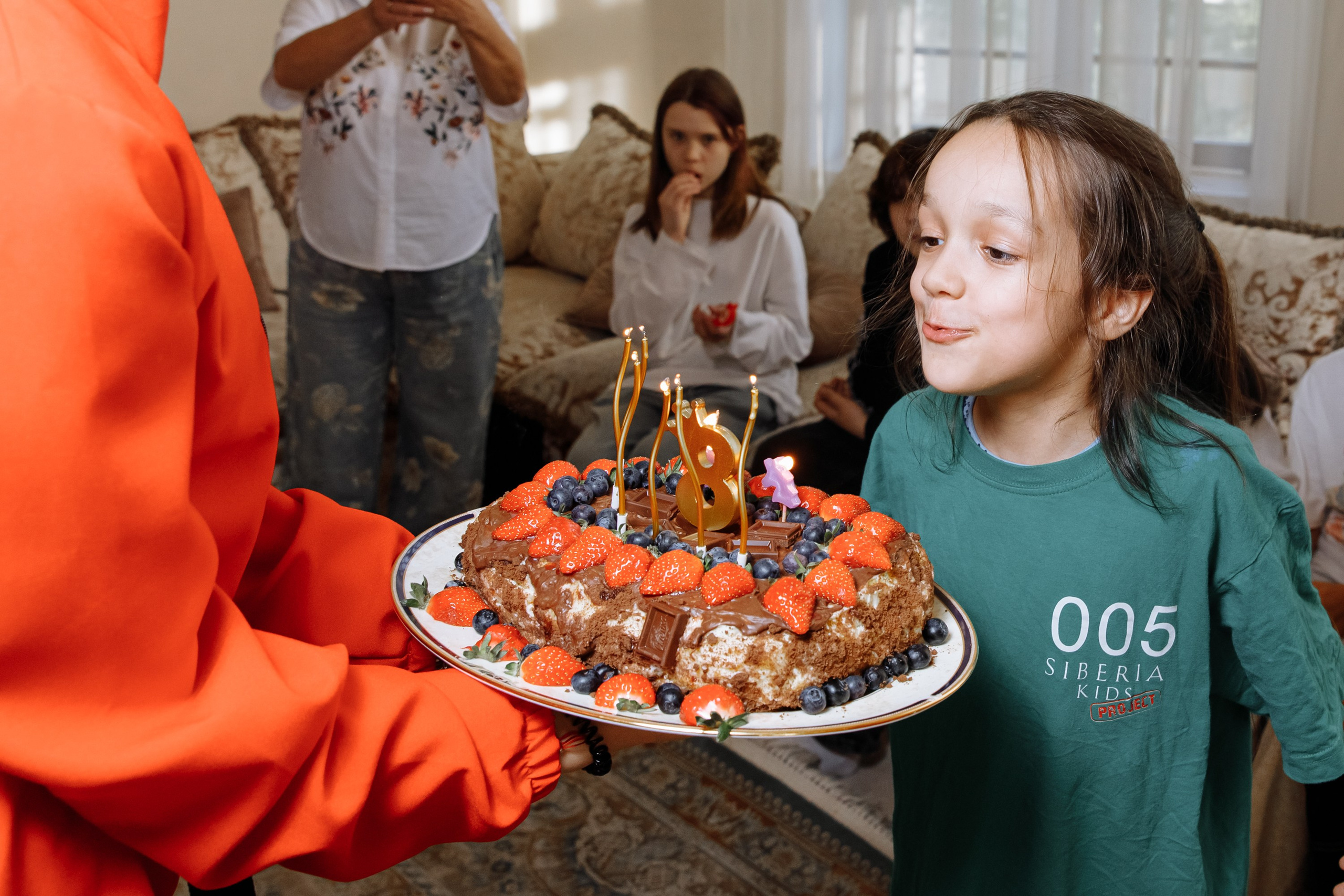 День рождение Миланьи. Главная