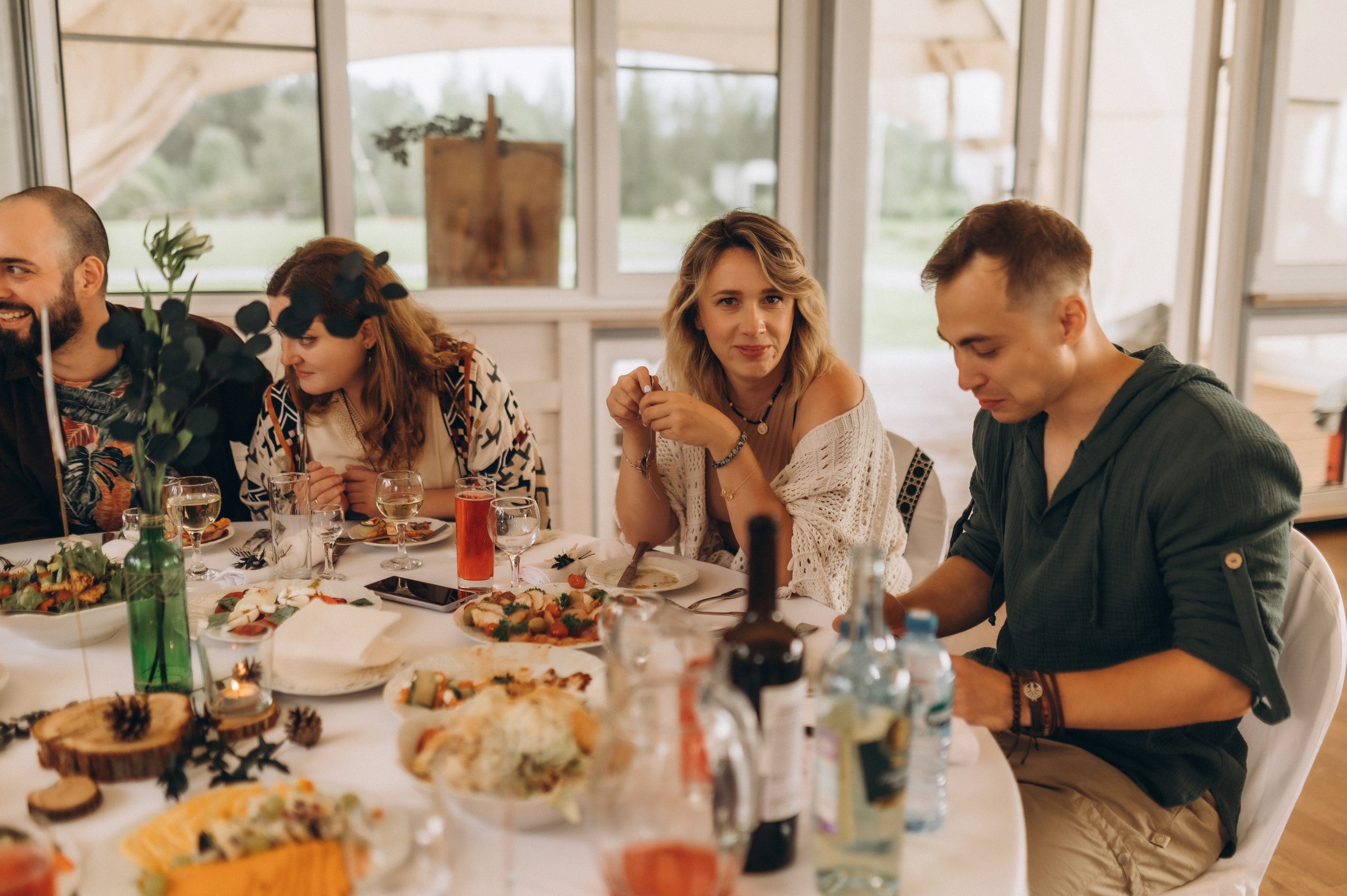 Свадьба в стиле Бохо (банкет). Фотограф ПИТЕР СПБ Надежда Баранова