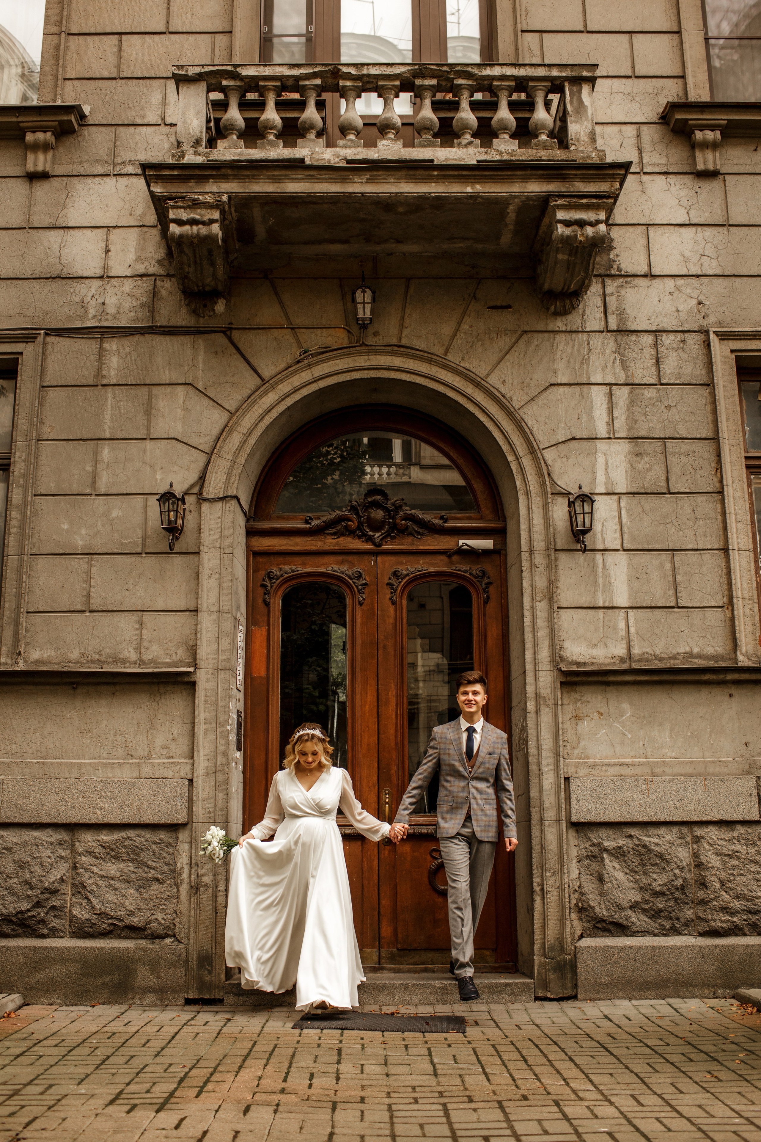 Татьяна и Евгений. Золотая осень на Петроградской стороне и в Пушкине. Свадебный фотограф Кирилл Белый