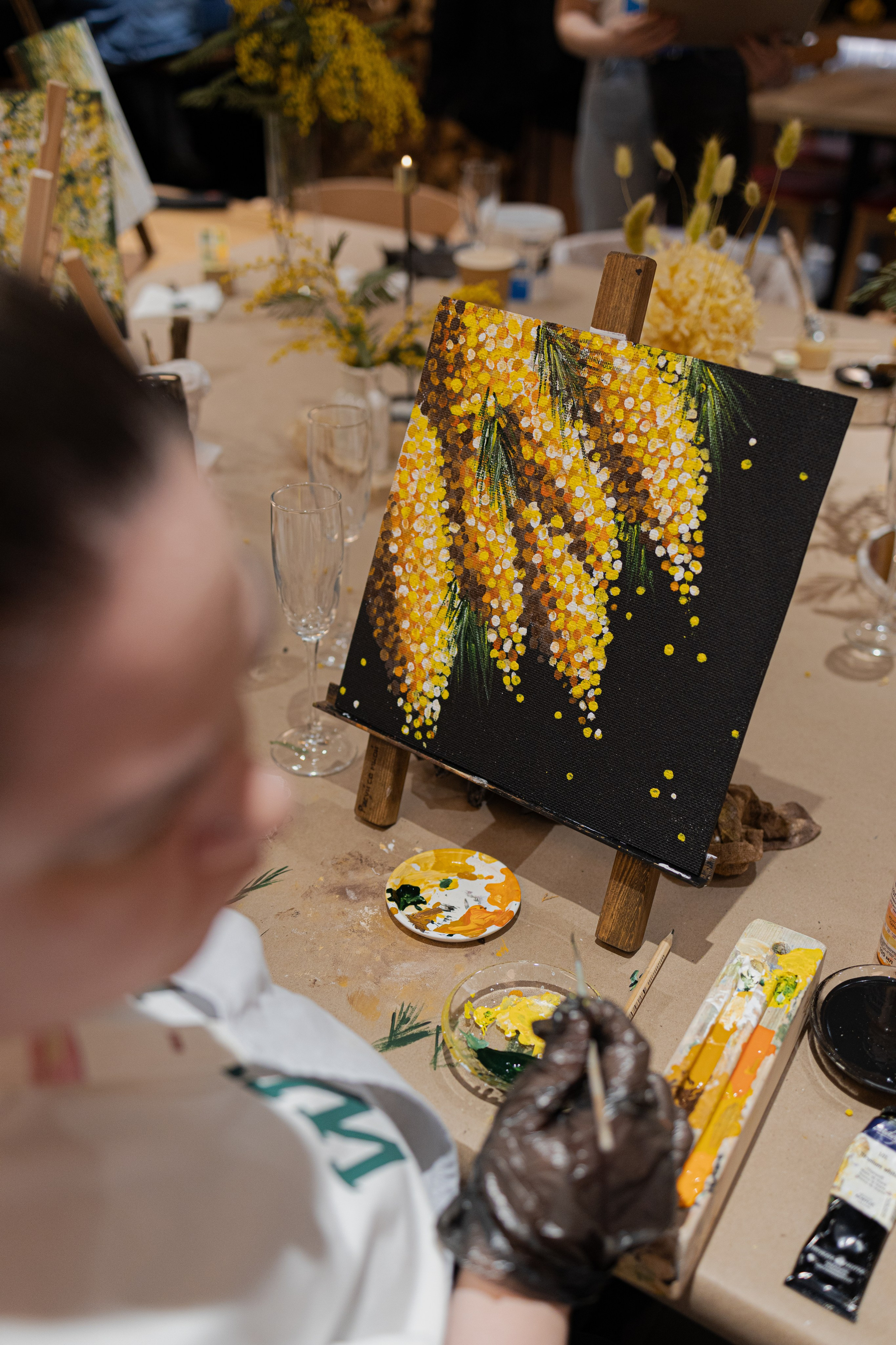 МК Мимоза. Анастасия Ракчеева Художник