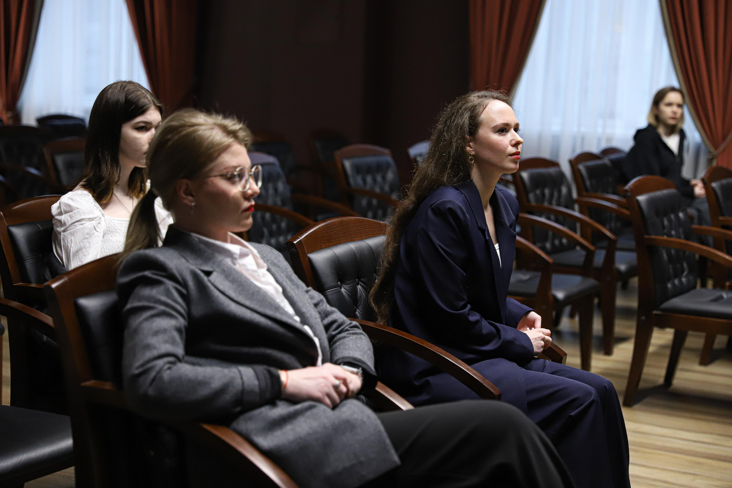 Торжественное вручение сертификатов. Фотограф Мария Андреева Санкт-Петербург