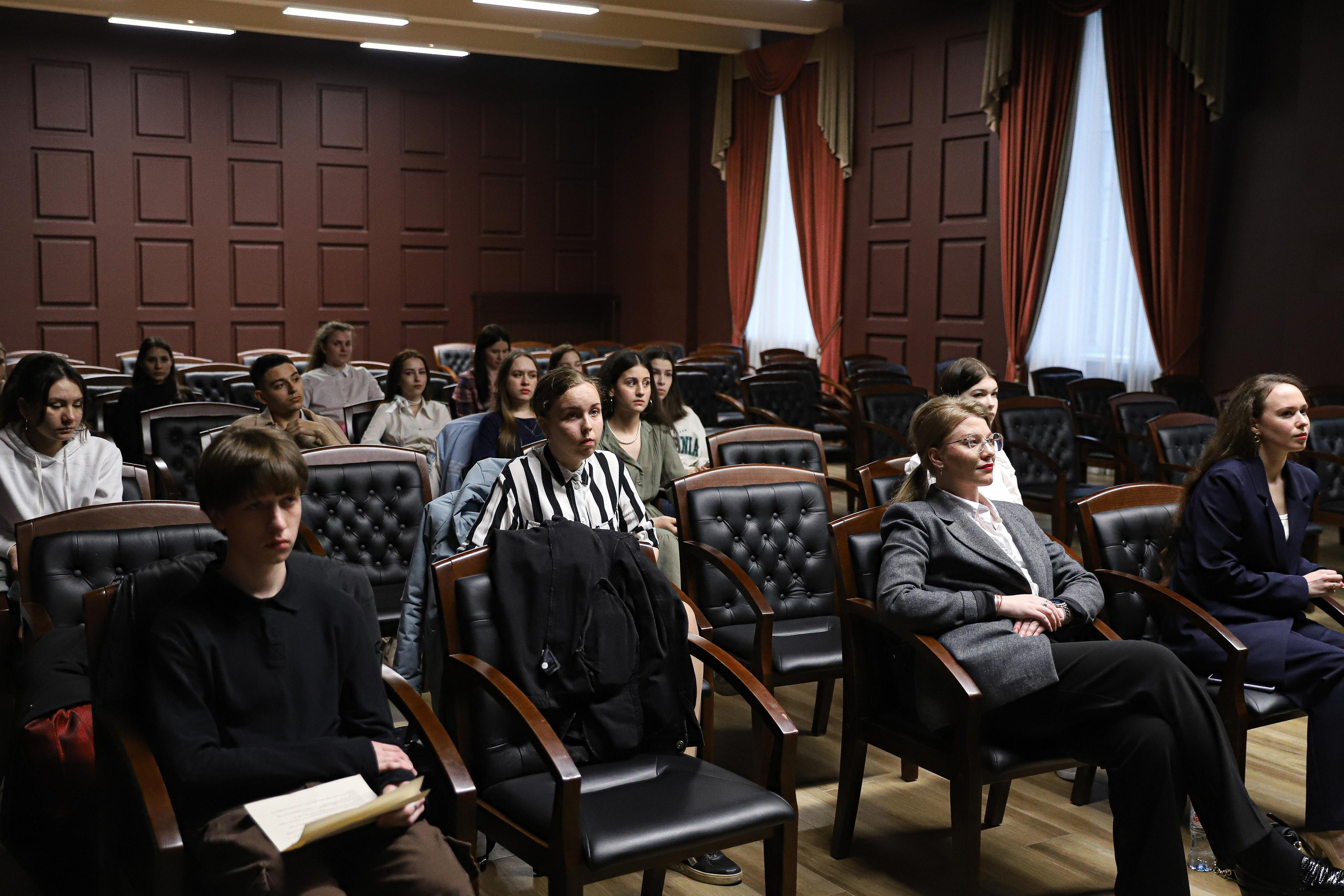 Торжественное вручение сертификатов. Фотограф Мария Андреева Санкт-Петербург
