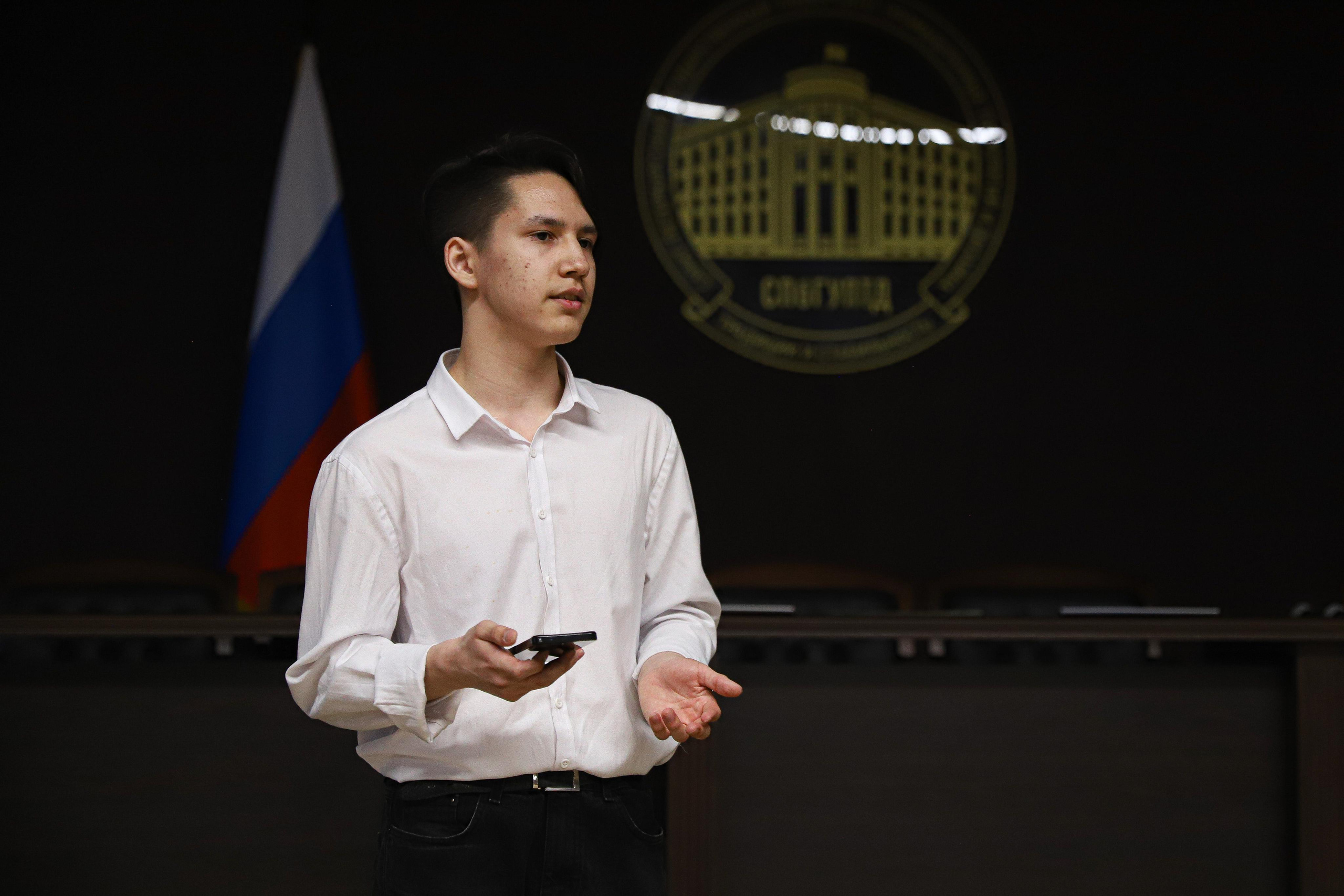 Торжественное вручение сертификатов. Фотограф Мария Андреева Санкт-Петербург