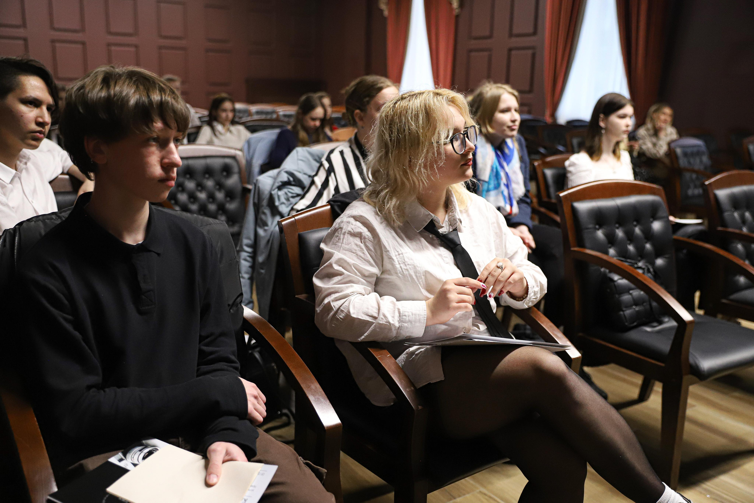 Торжественное вручение сертификатов. Фотограф Мария Андреева Санкт-Петербург