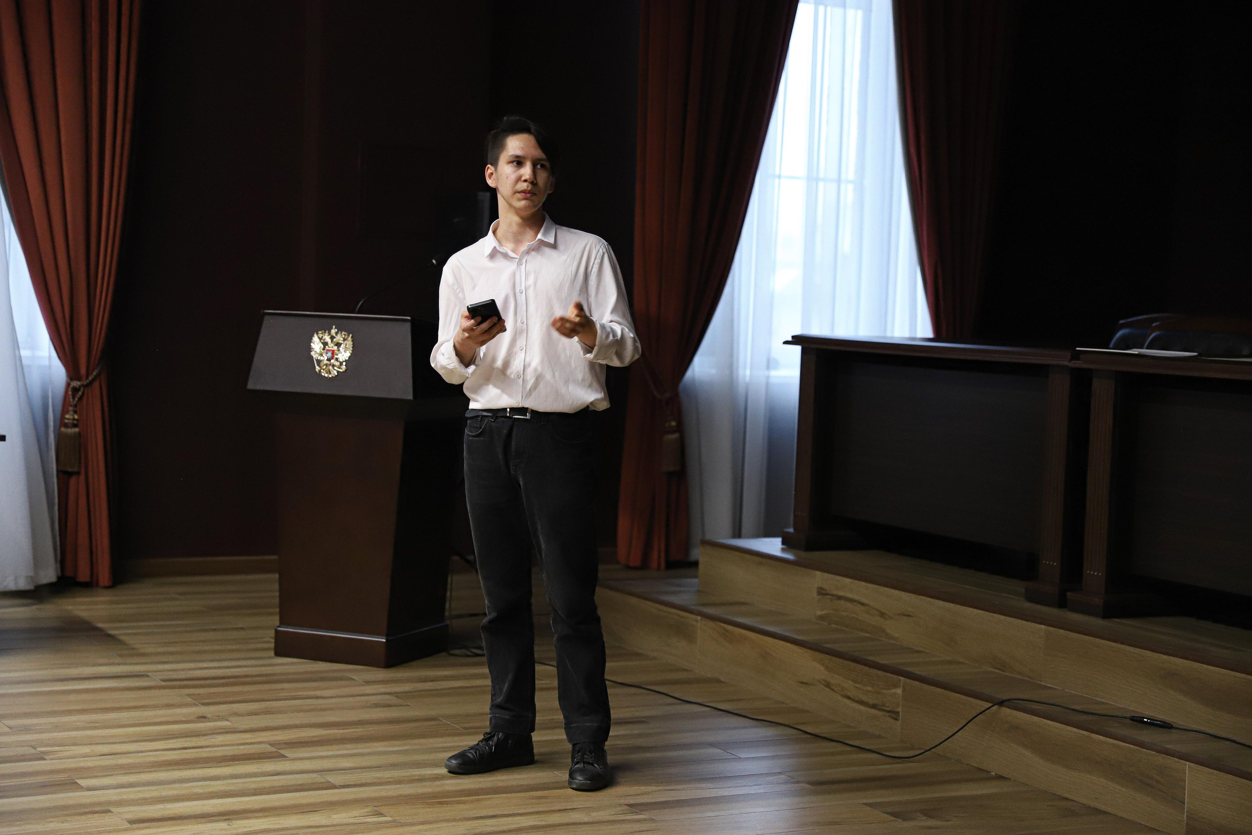 Торжественное вручение сертификатов. Фотограф Мария Андреева Санкт-Петербург