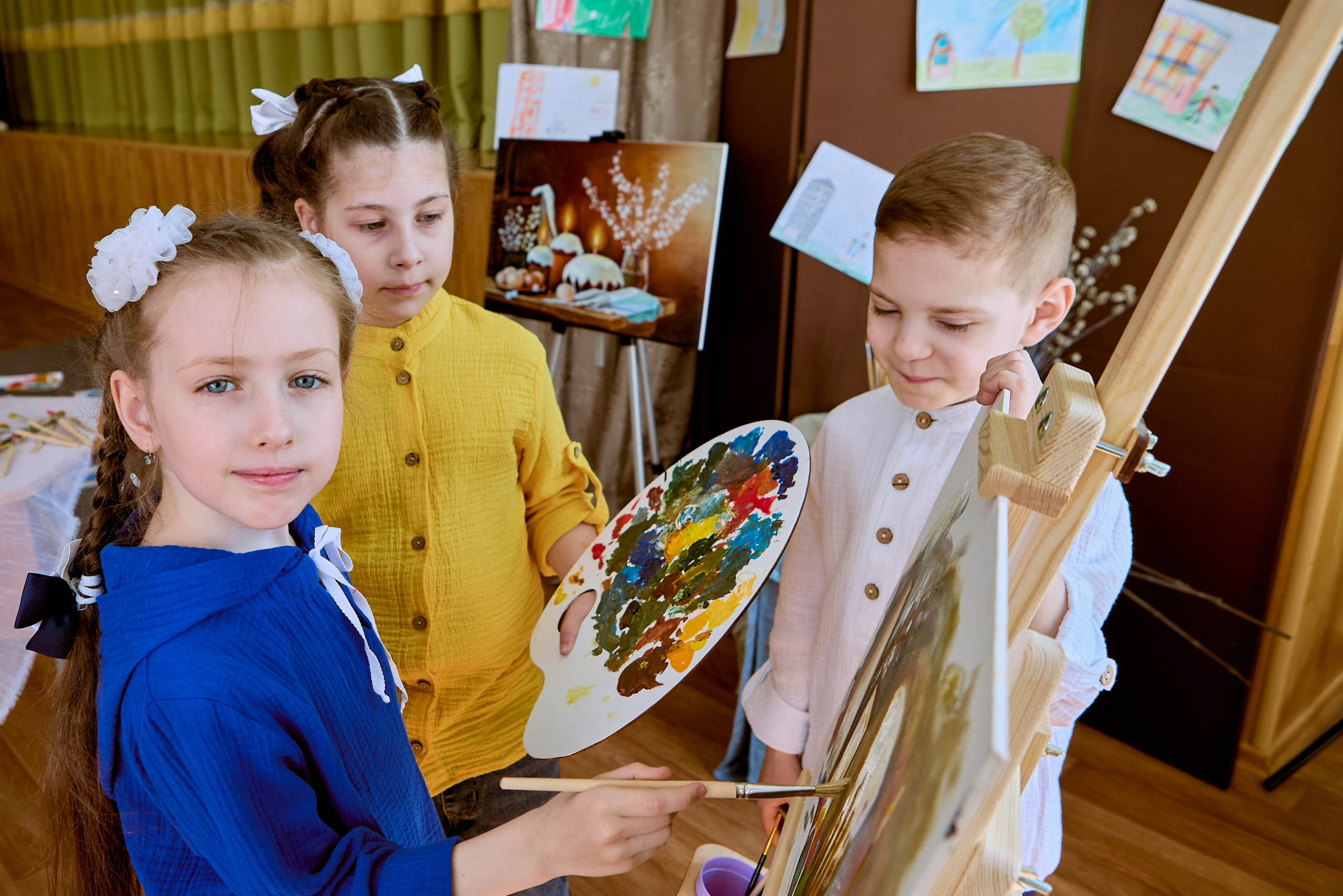 Творческая фотосессия художники