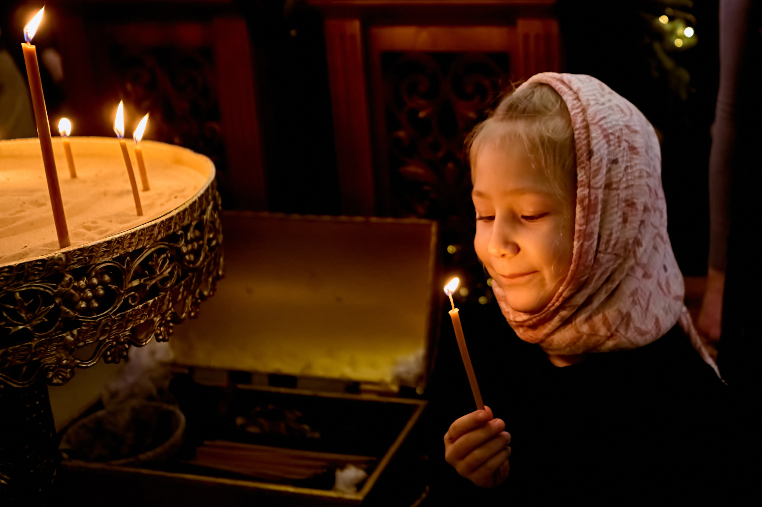 Воскресная Литургия в храме 12 января 2025 г