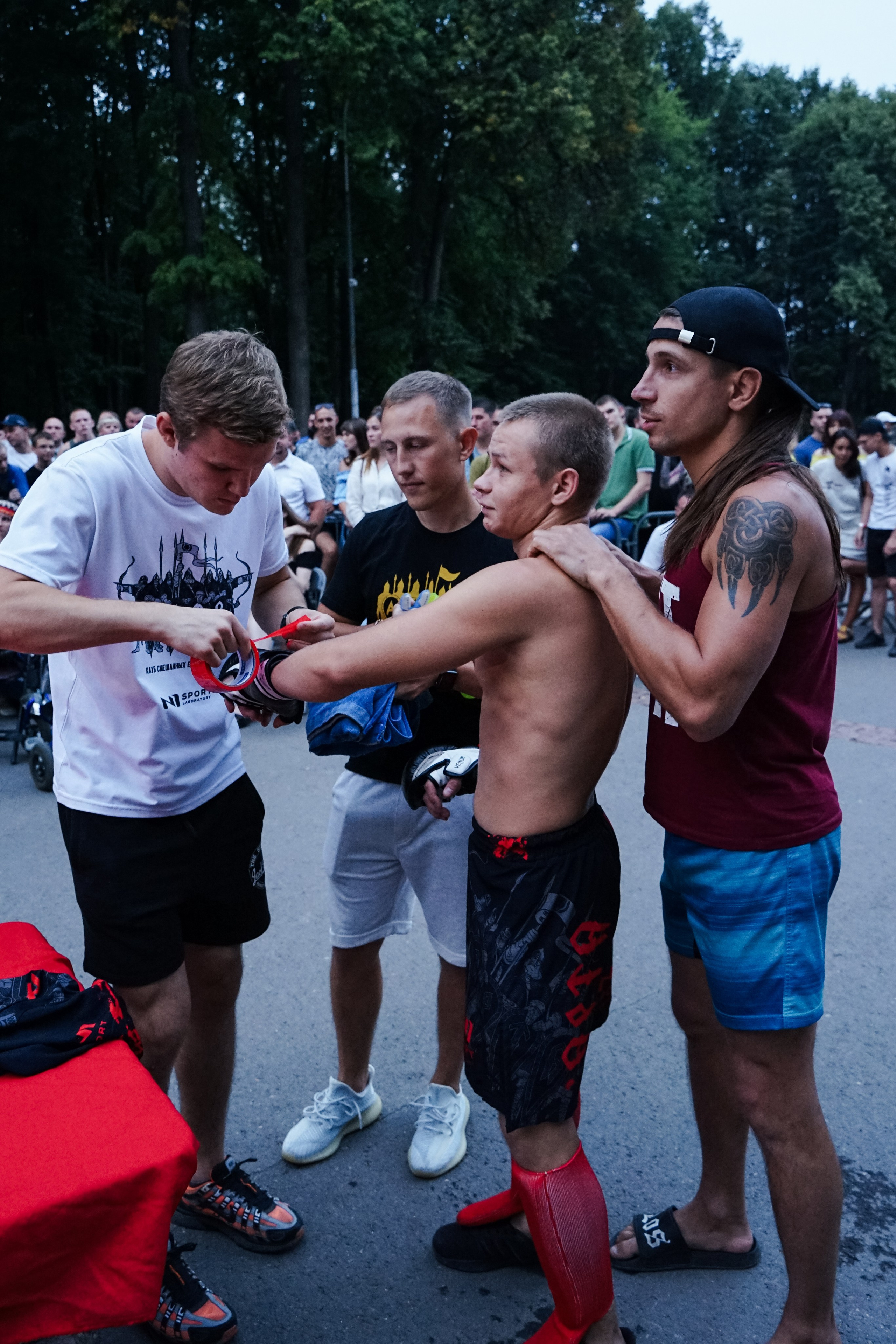 Вечер боев в ЦПКиО. Фотограф Надежда Погребняк | Рязань | Москва