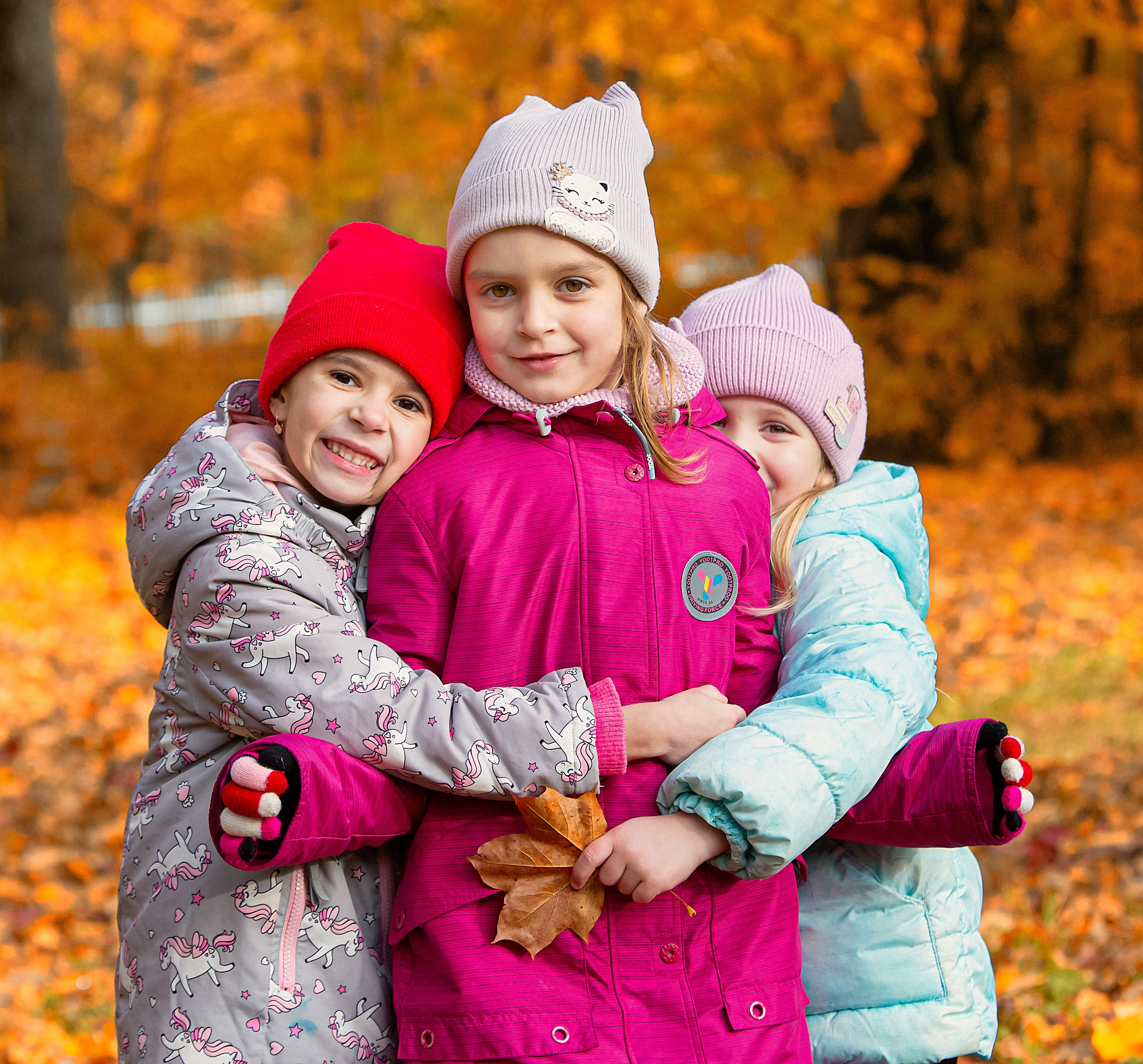 Осень в детском саду. Свадебный, семейный, детский фотограф в Санкт-Петербурге