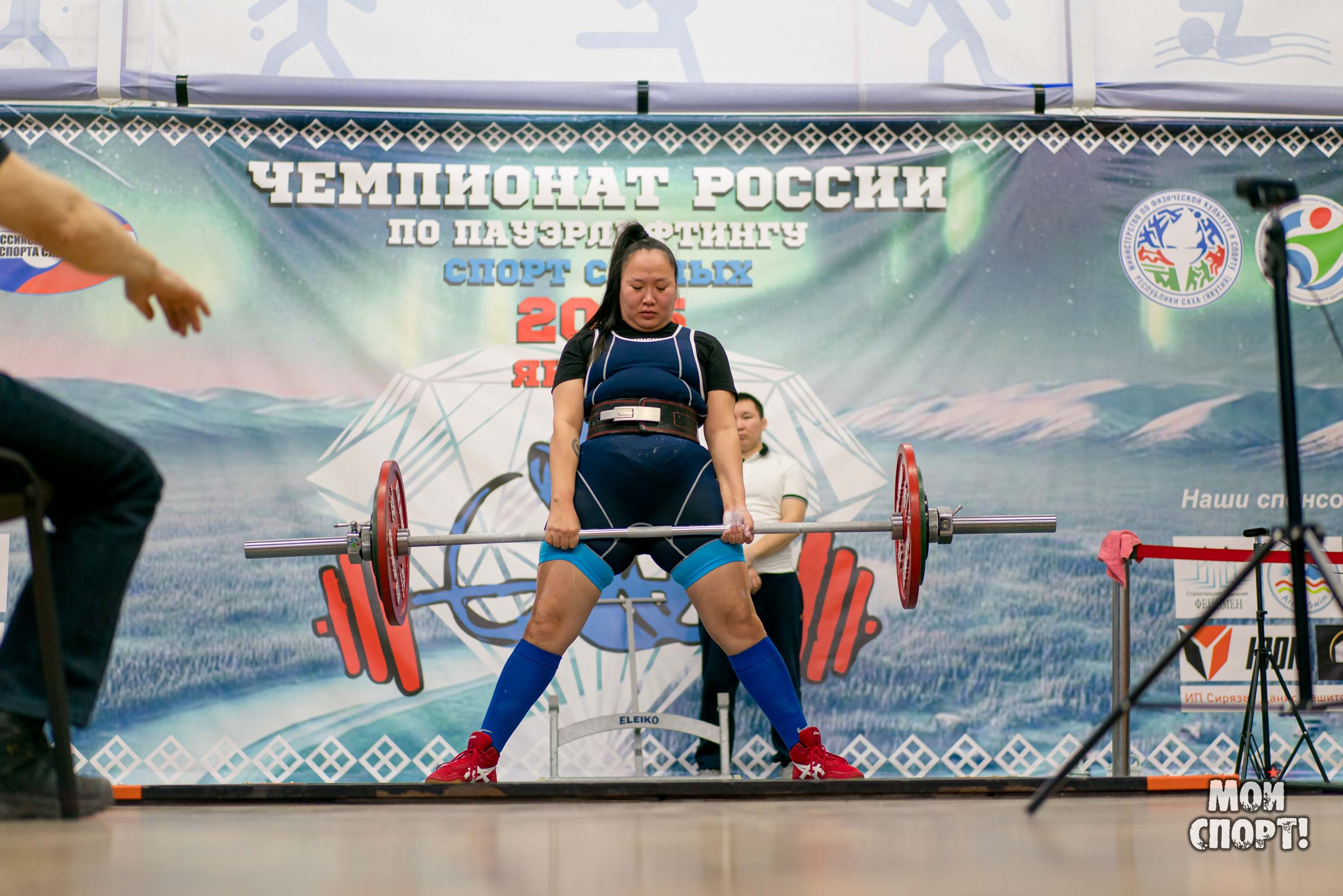 Чемпионат России по пауэрлифтигу 2025. Спорт слепых. Студия «Мой Спорт!» — все о спорте в Якутии