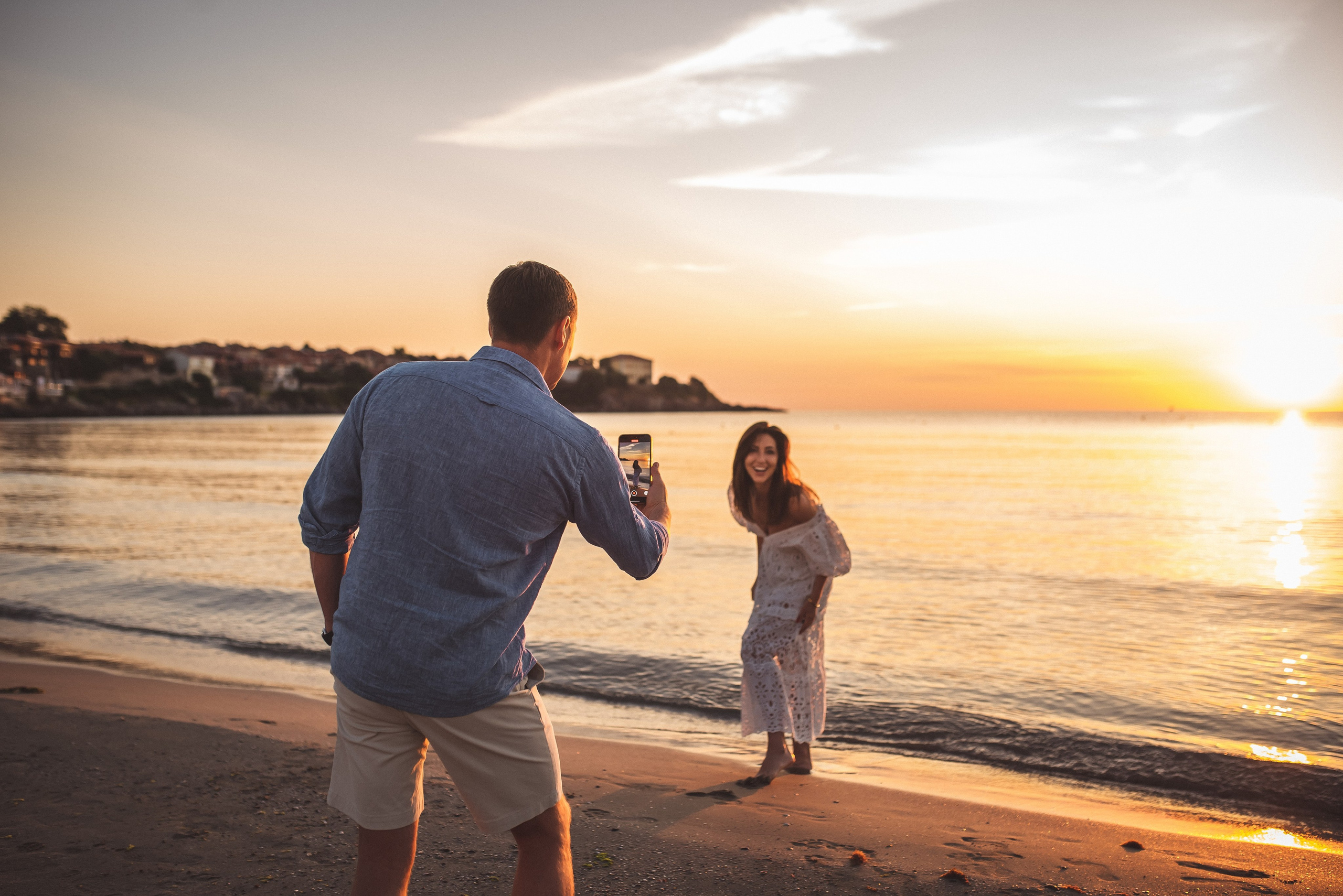 Адриян и Елена Созополь рассвет. Фотограф в Болгарии. Фотограф в Созополе