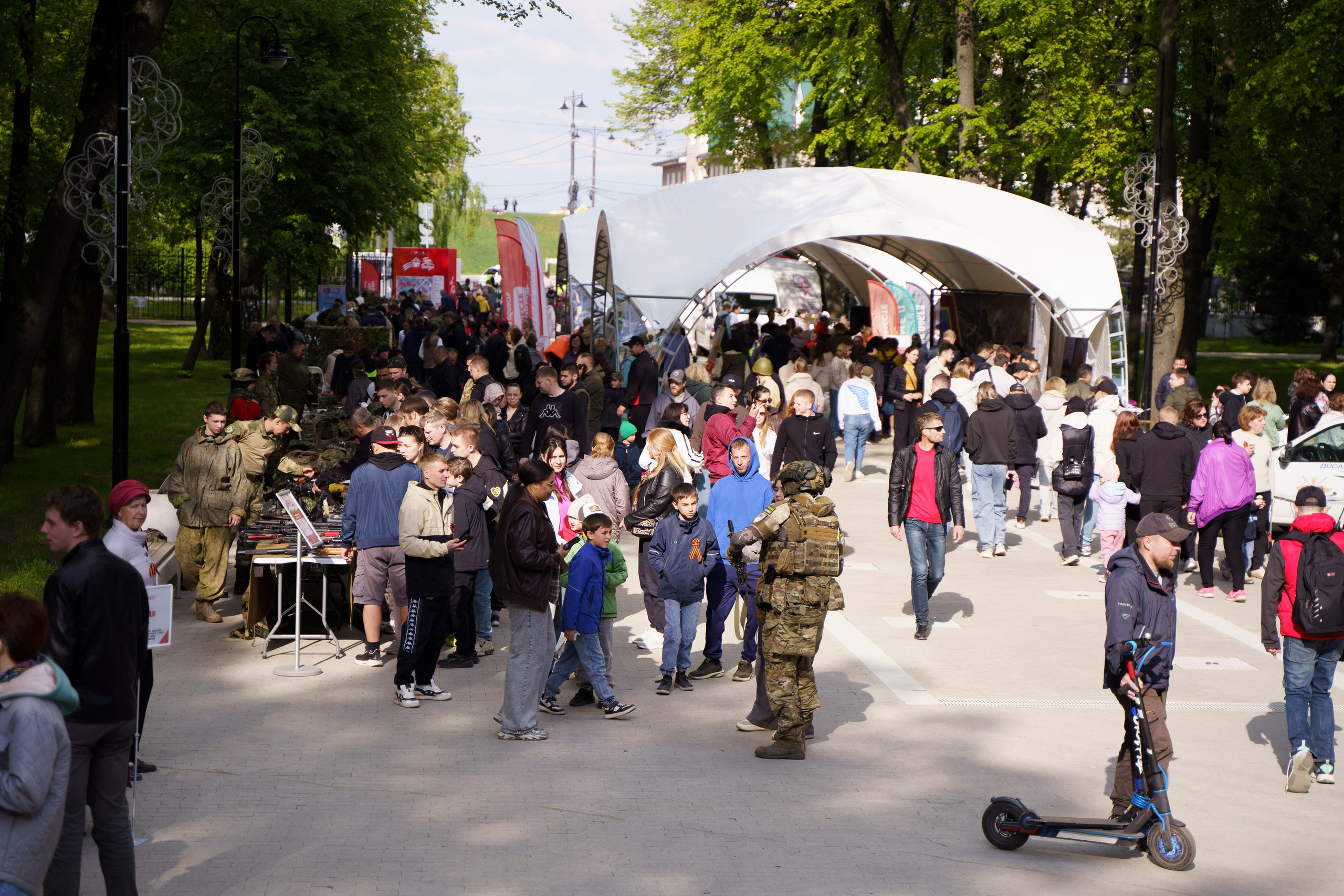 «Парк Победы» 9 мая 2025. Фотограф Надежда Погребняк | Рязань | Москва