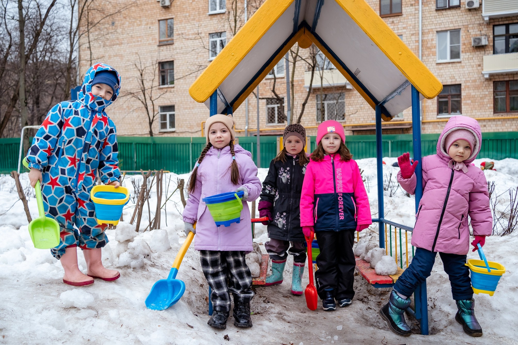 Детский садик. Семейный фотограф Варвара Сорока в городе Москве