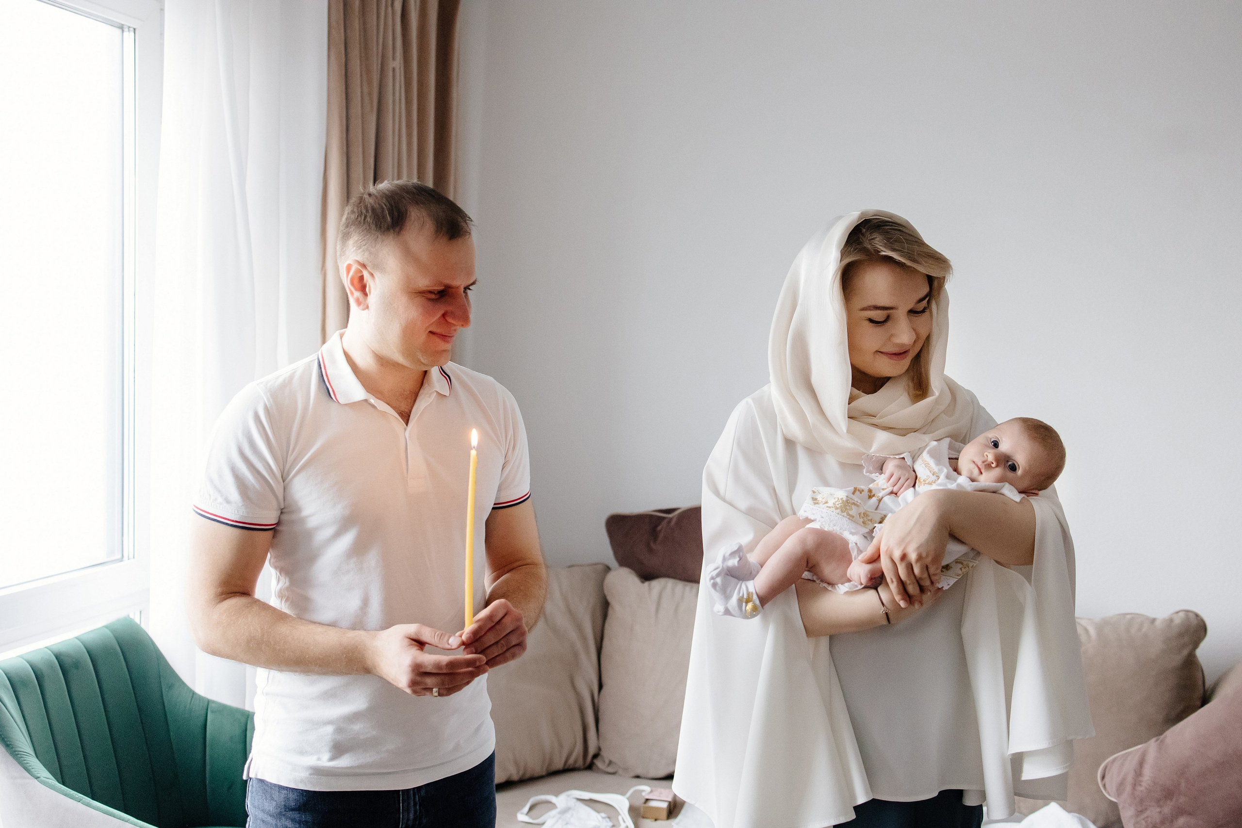 Крещение Стефании. Свадебный и семейный фотограф Екатерина Иванова