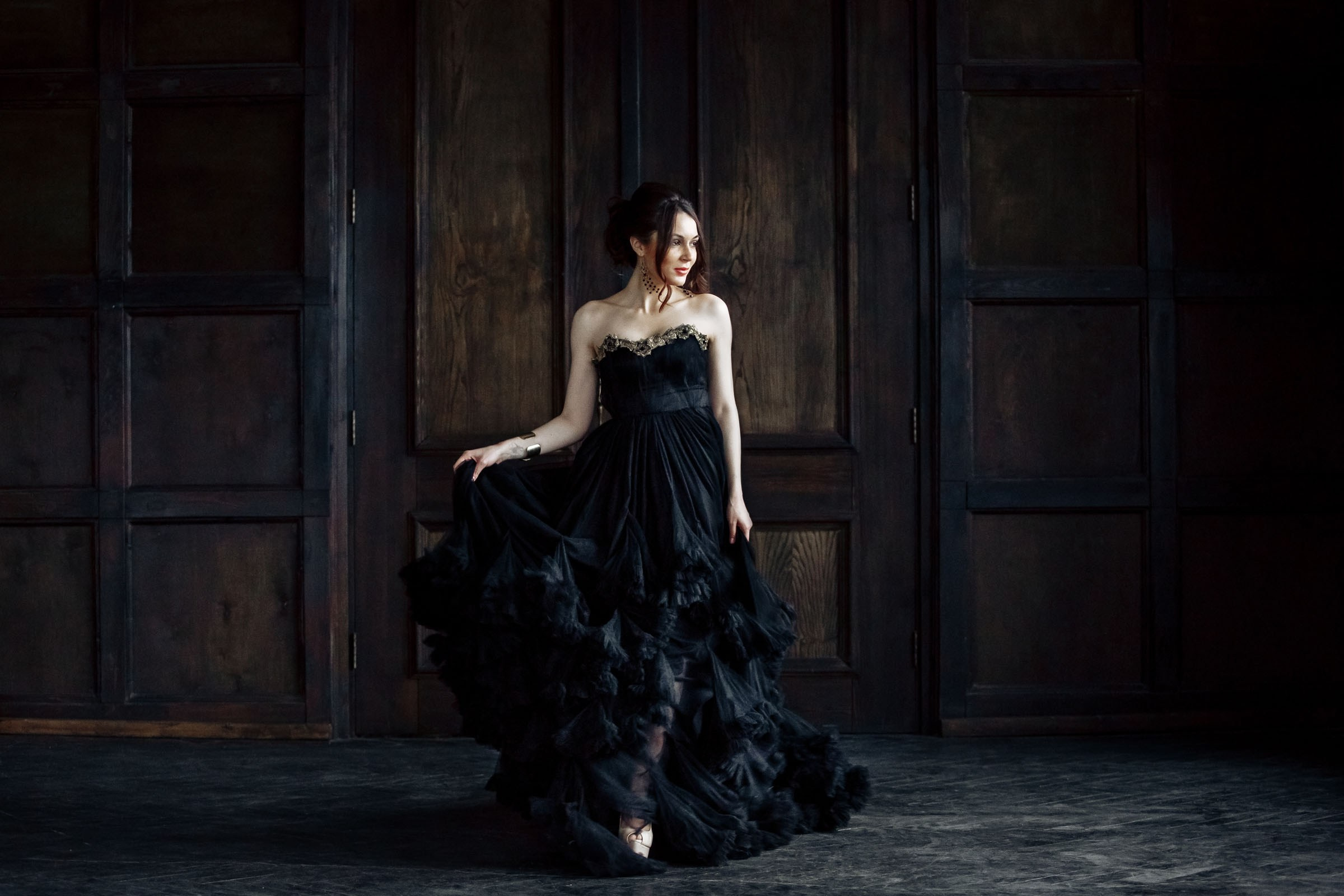 Черный лебедь. Фотограф Константин Пешков