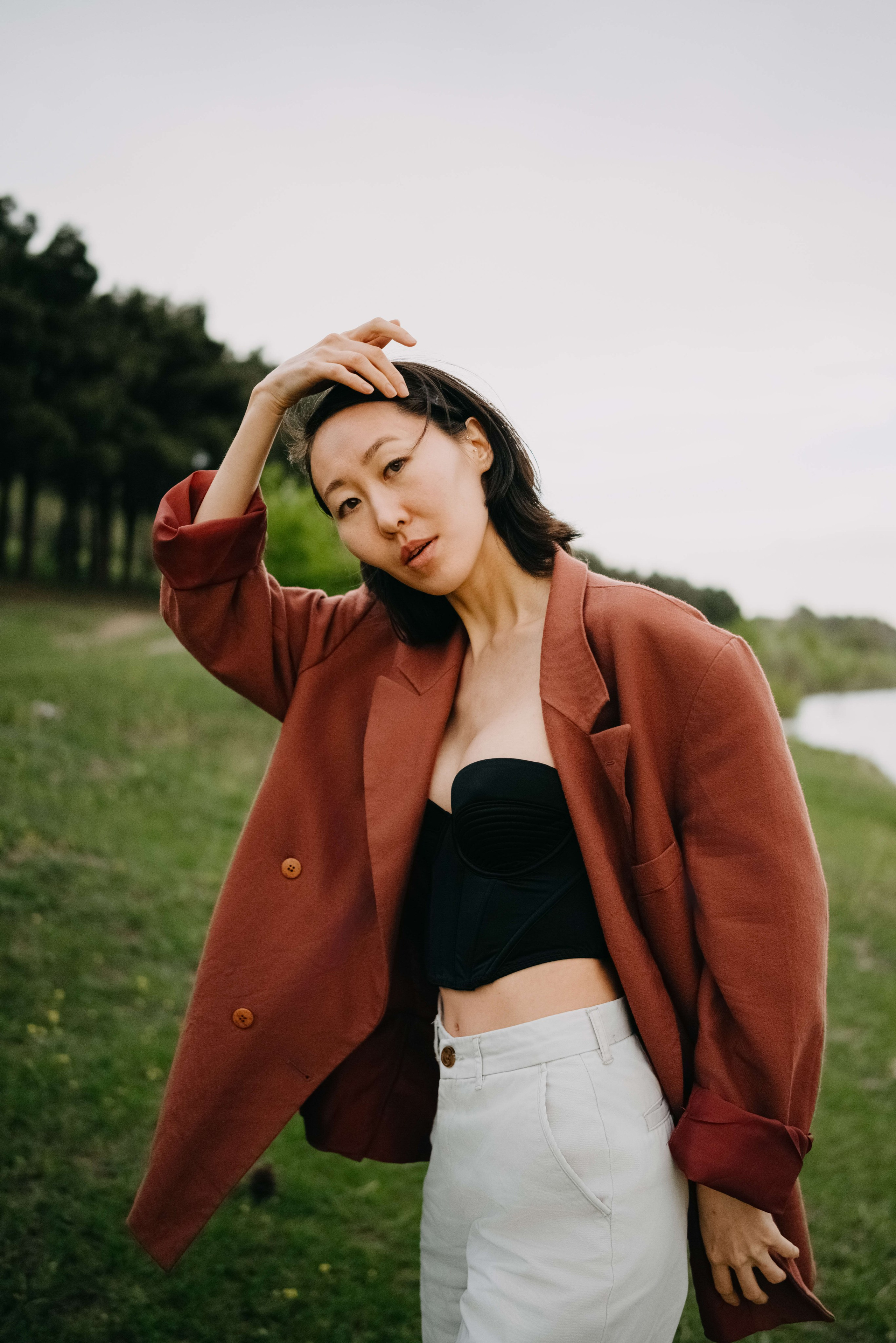 Портретная фотосессия на природе. Портретный и свадебный фотограф в Тбилиси • xeniqo