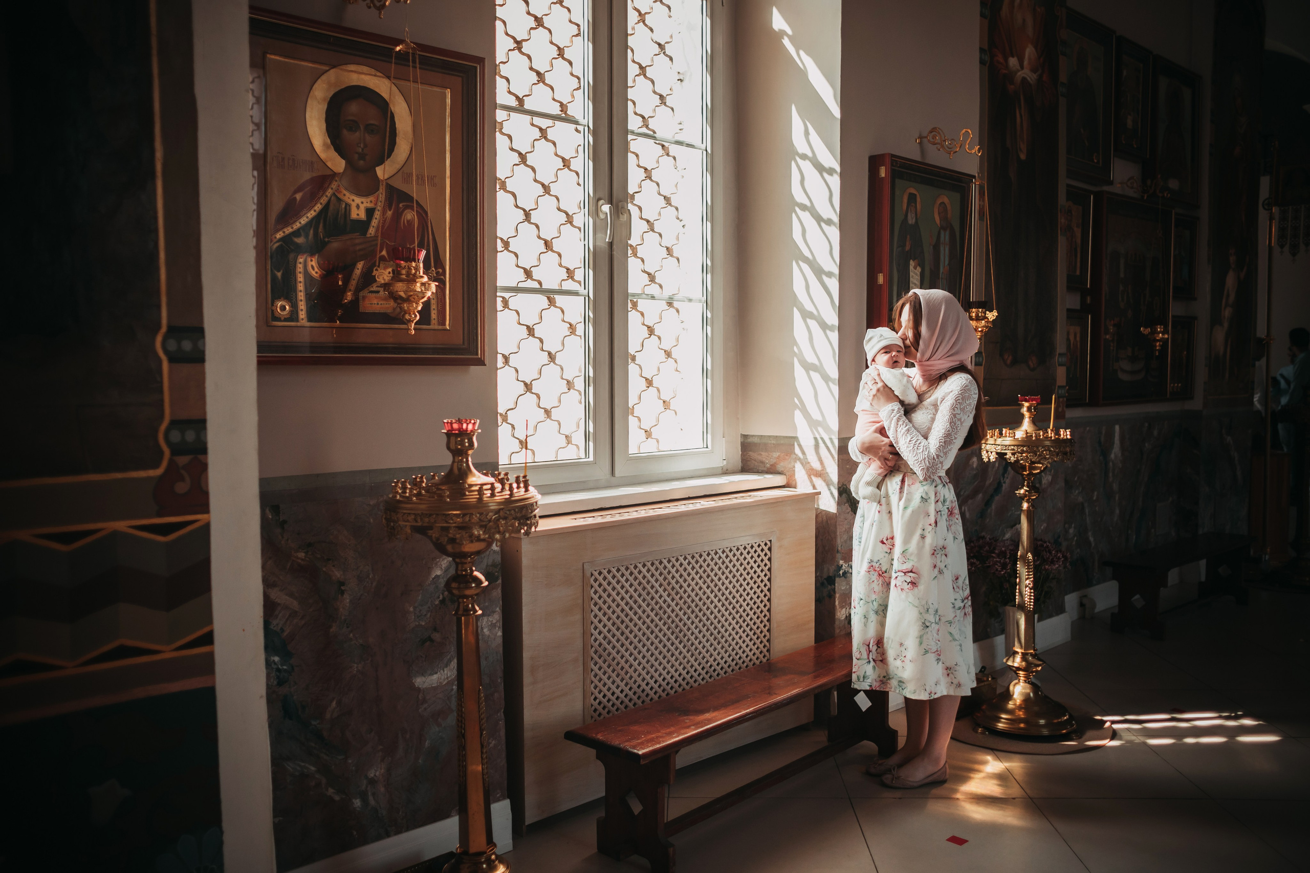 Крещение Златы. Алёна Хомич. Свадебный и семейный фотограф Коломна, Москва