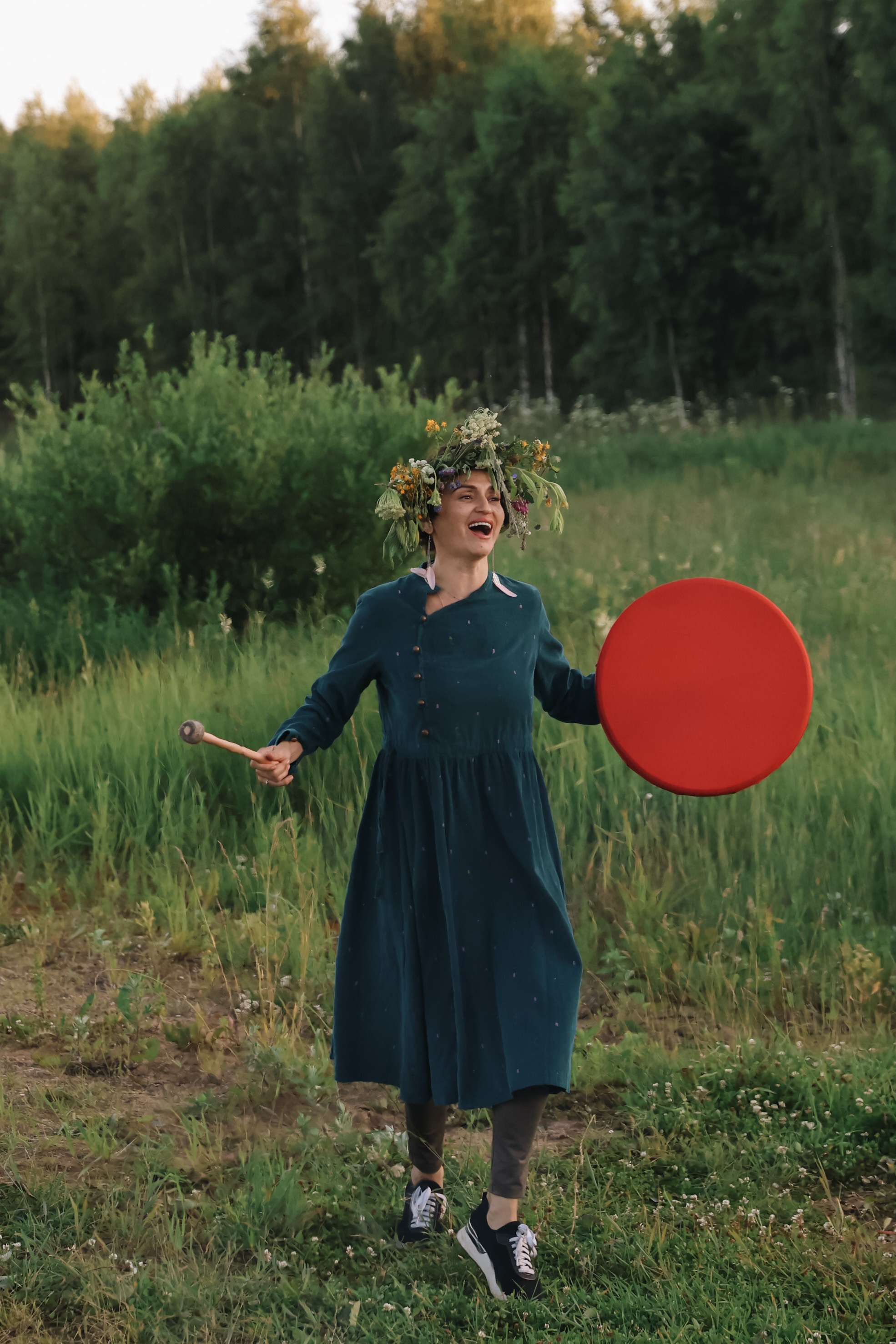 Йога-ретрит в Завидово на Иван Купалу. Фотограф и видеограф Анна Домашенко