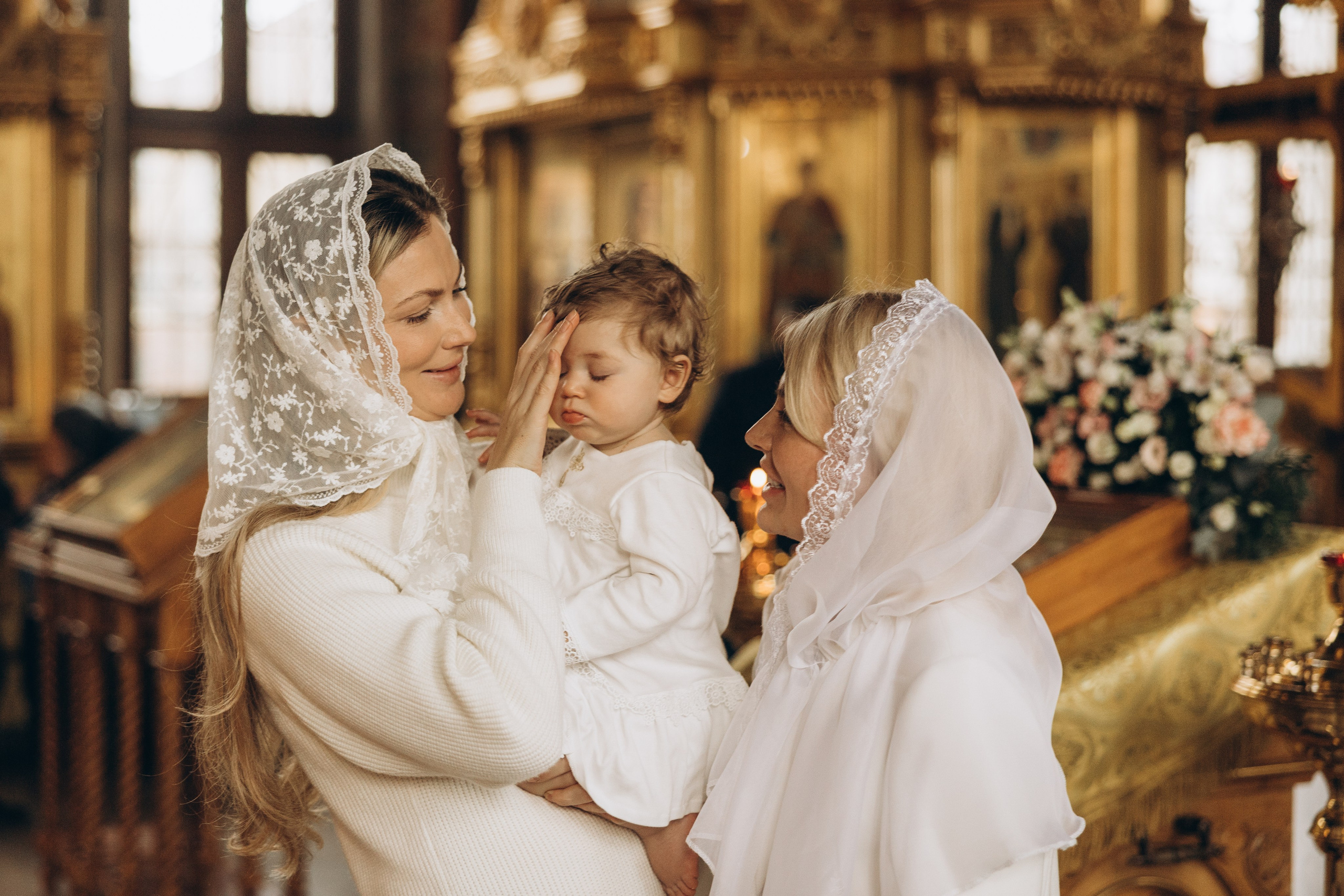 Крещение Дианы. Семейный фотограф в Москве Виктория Ястребинская