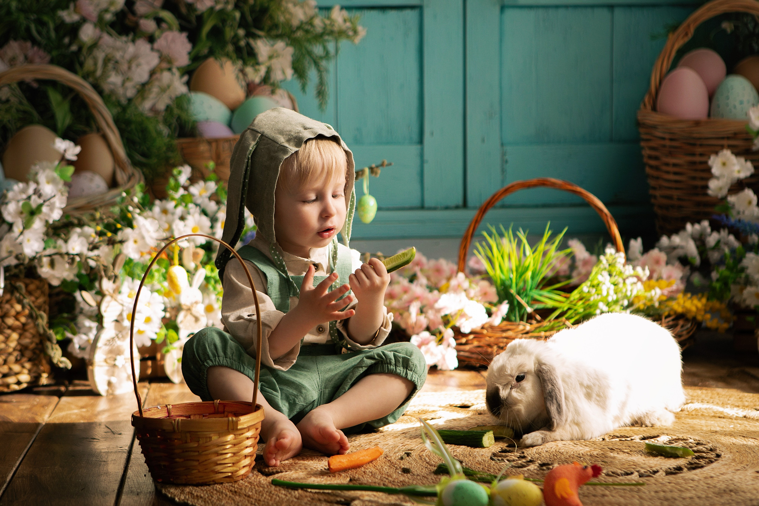 Фотопроект Пасхальный с кроликами. ФОТОГРАФ НА ГОДИК, БЕРЕМЕННОСТИ, НОВОРОЖДЕННЫХ, КРЕЩЕНИЯ МОСКВА