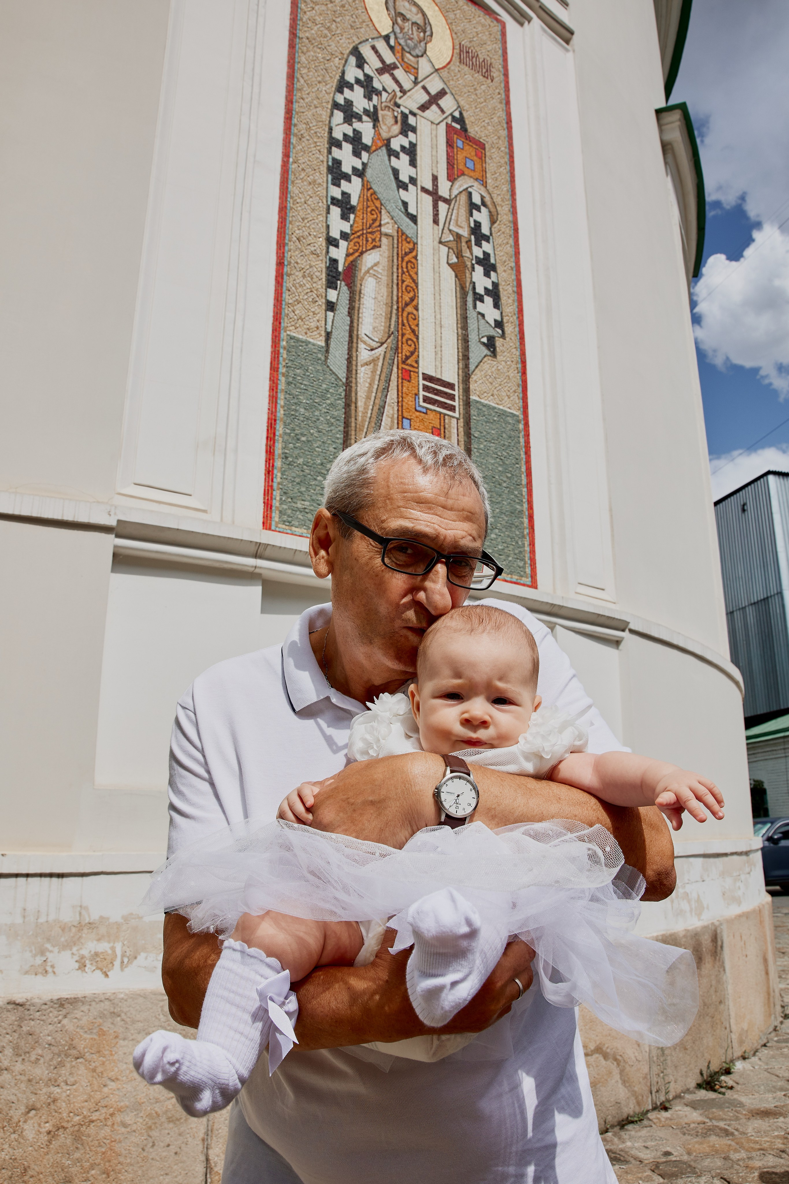 Крещение Анюты. Семейный фотограф в Москве Вера Гук